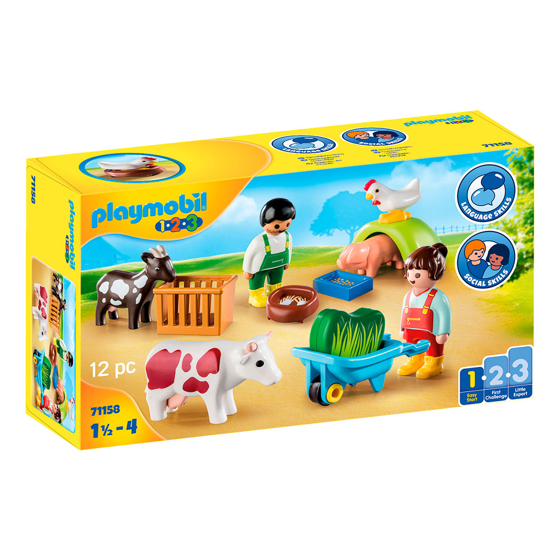 Diversión En La Granja Playmobil