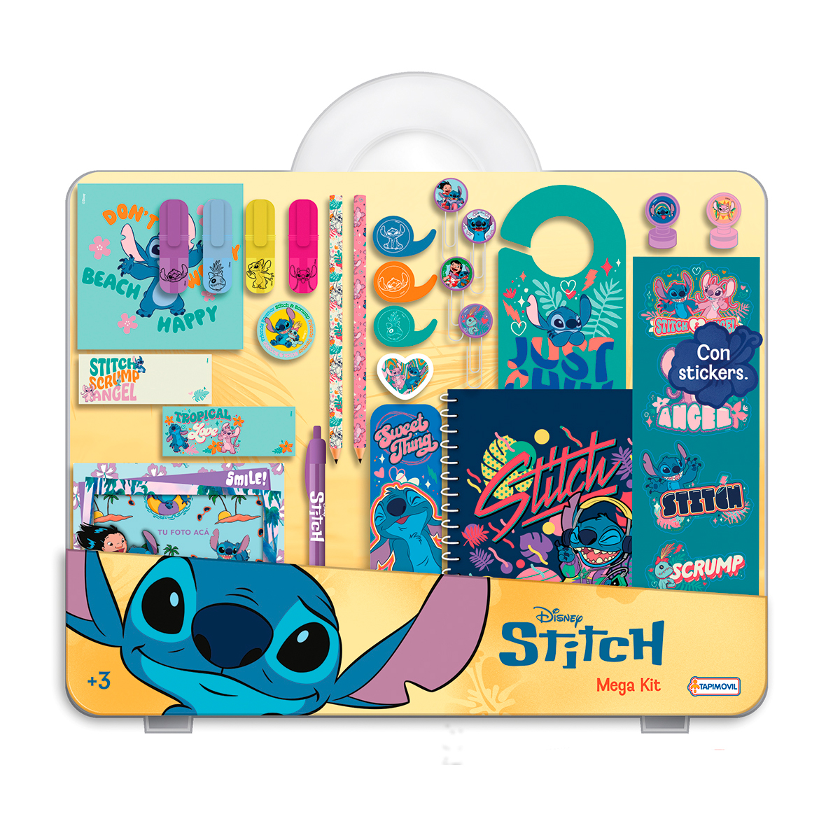 Mega Kit Para Tomar Notas Stitch