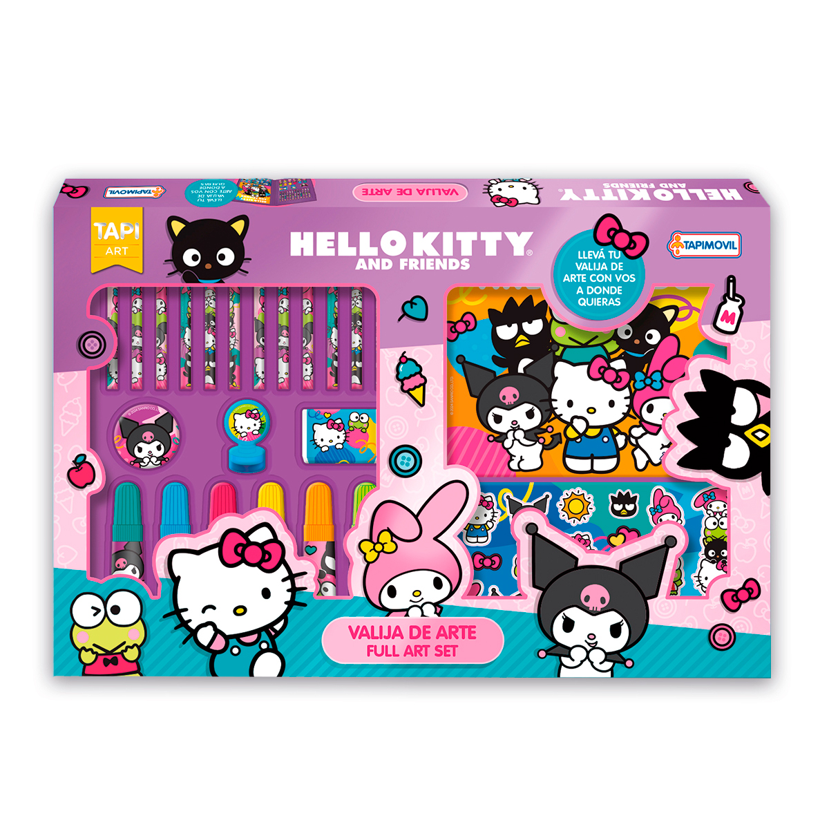 Maletín Para Dibujar Y Pintar Kitty