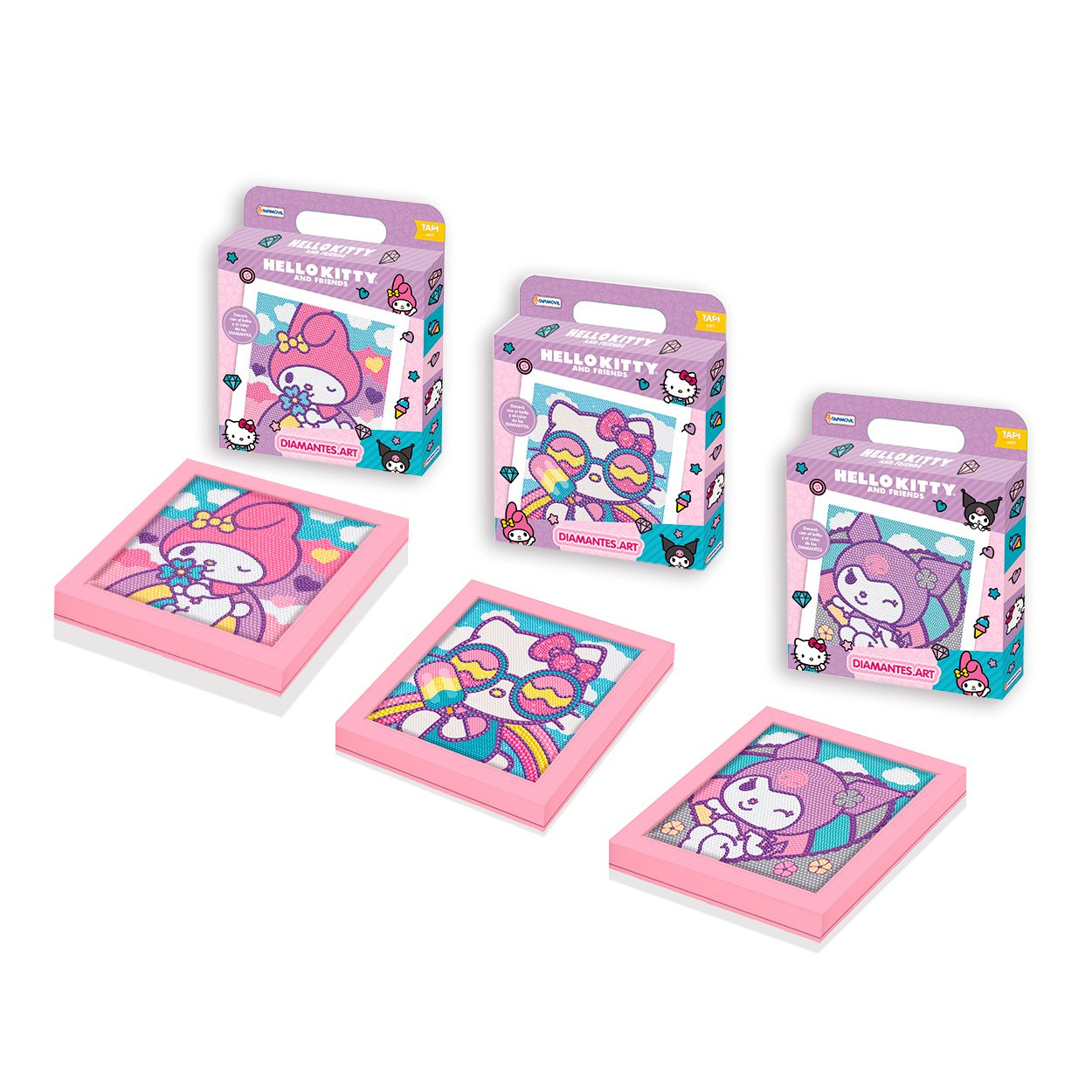 Juego Decora Con Diamantes Kitty