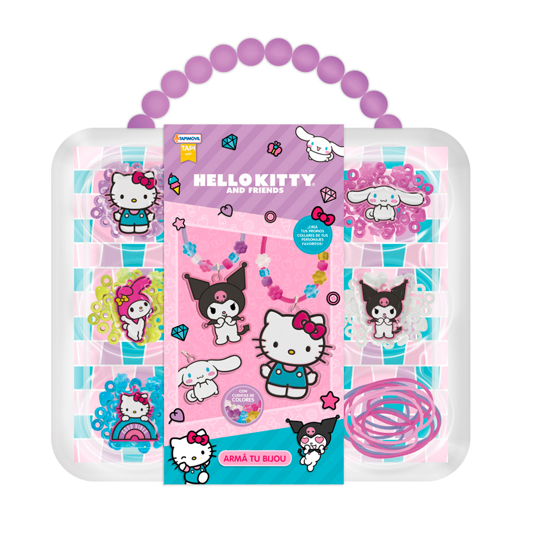 Valija Bijou Con Dijes De Kitty