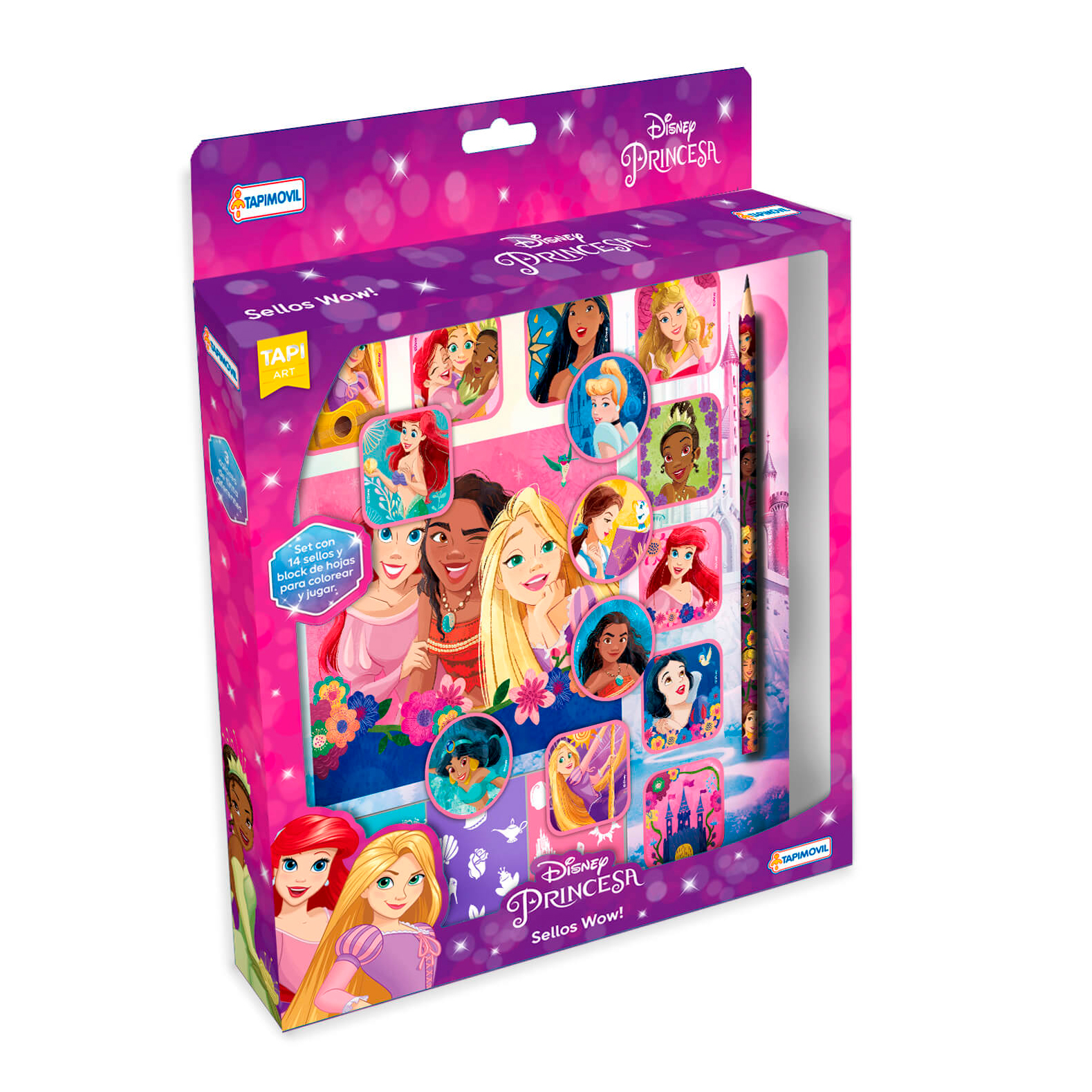 Set con Actividades Y Accesorios Princesas