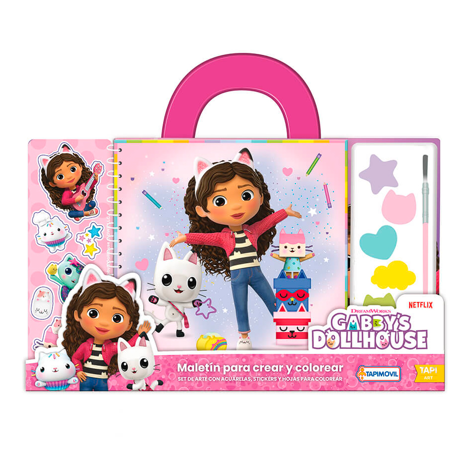 Maletín Para Crear Y Colorear Gabby
