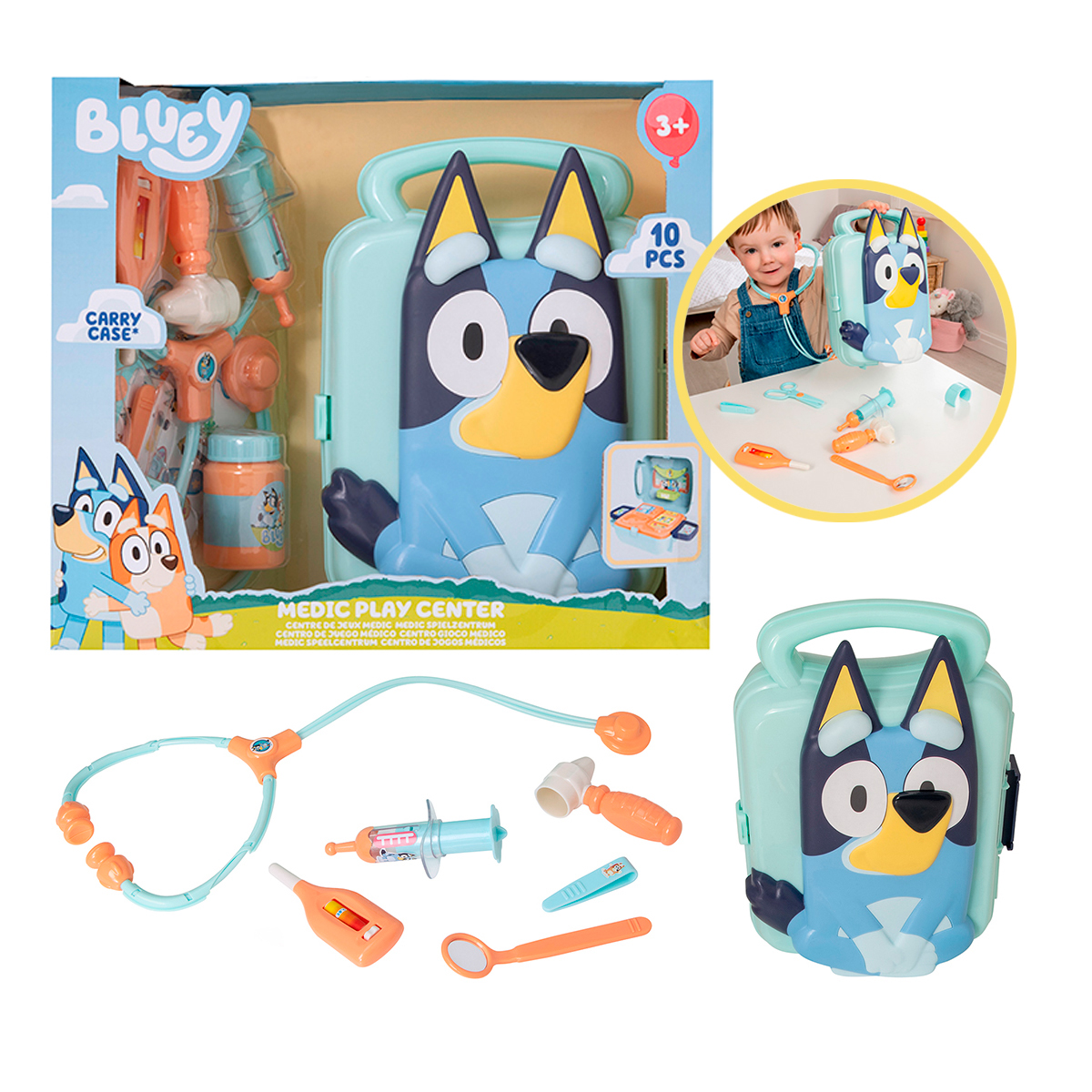 Estuche De Emergencia Medica Bluey