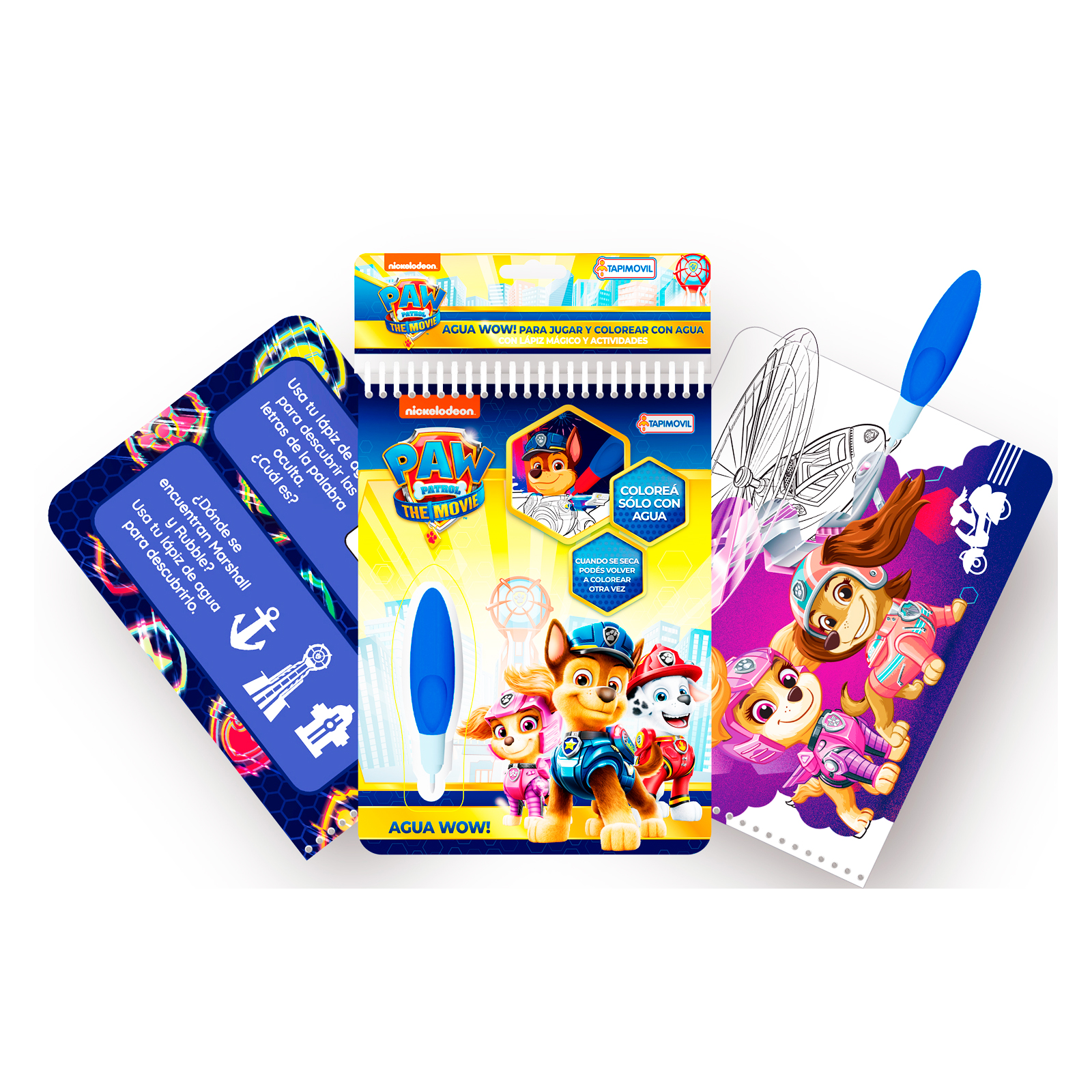 Libro Magico para Pintar con Agua Paw Patrol