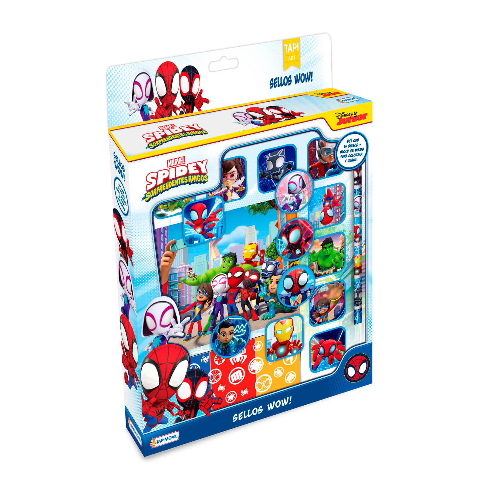 Set con Actividades Y Accesorios Spiderman