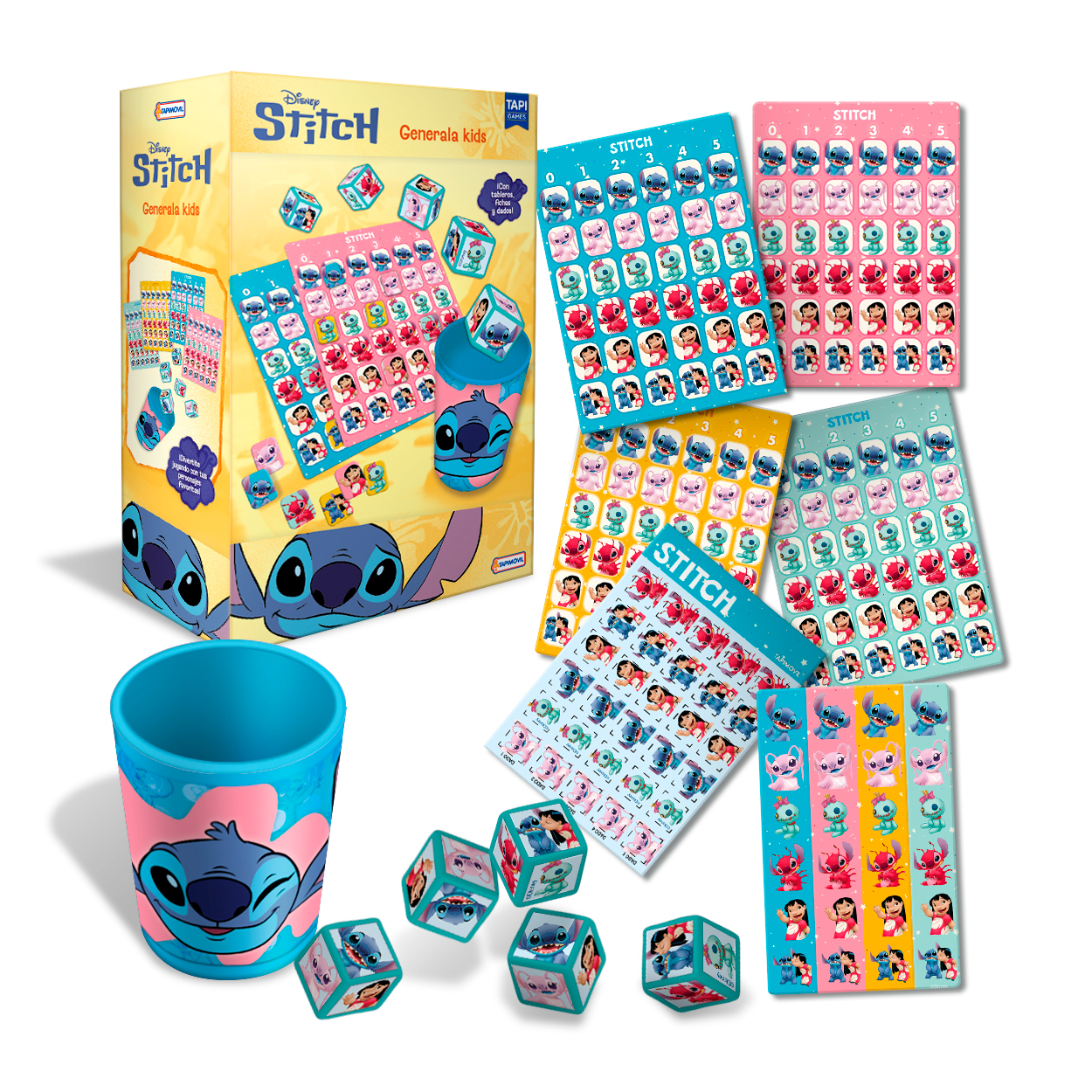 Juego Generala Kids Stitch