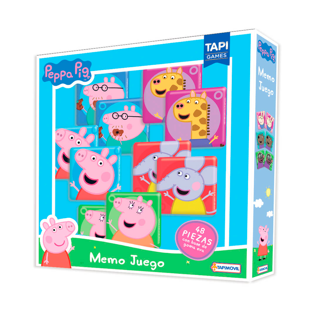 Memo Juego Con Piezas De Plástico