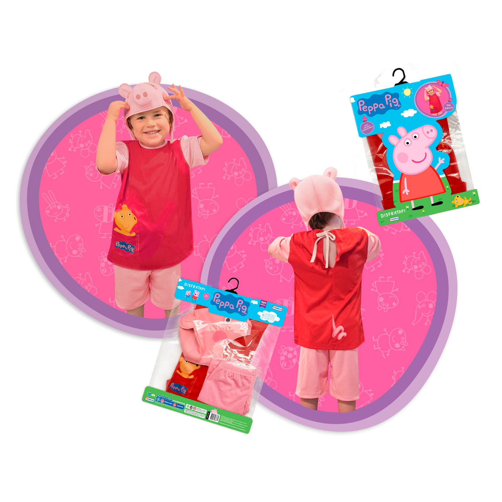 Disfraz Peppa Pig Talle Único