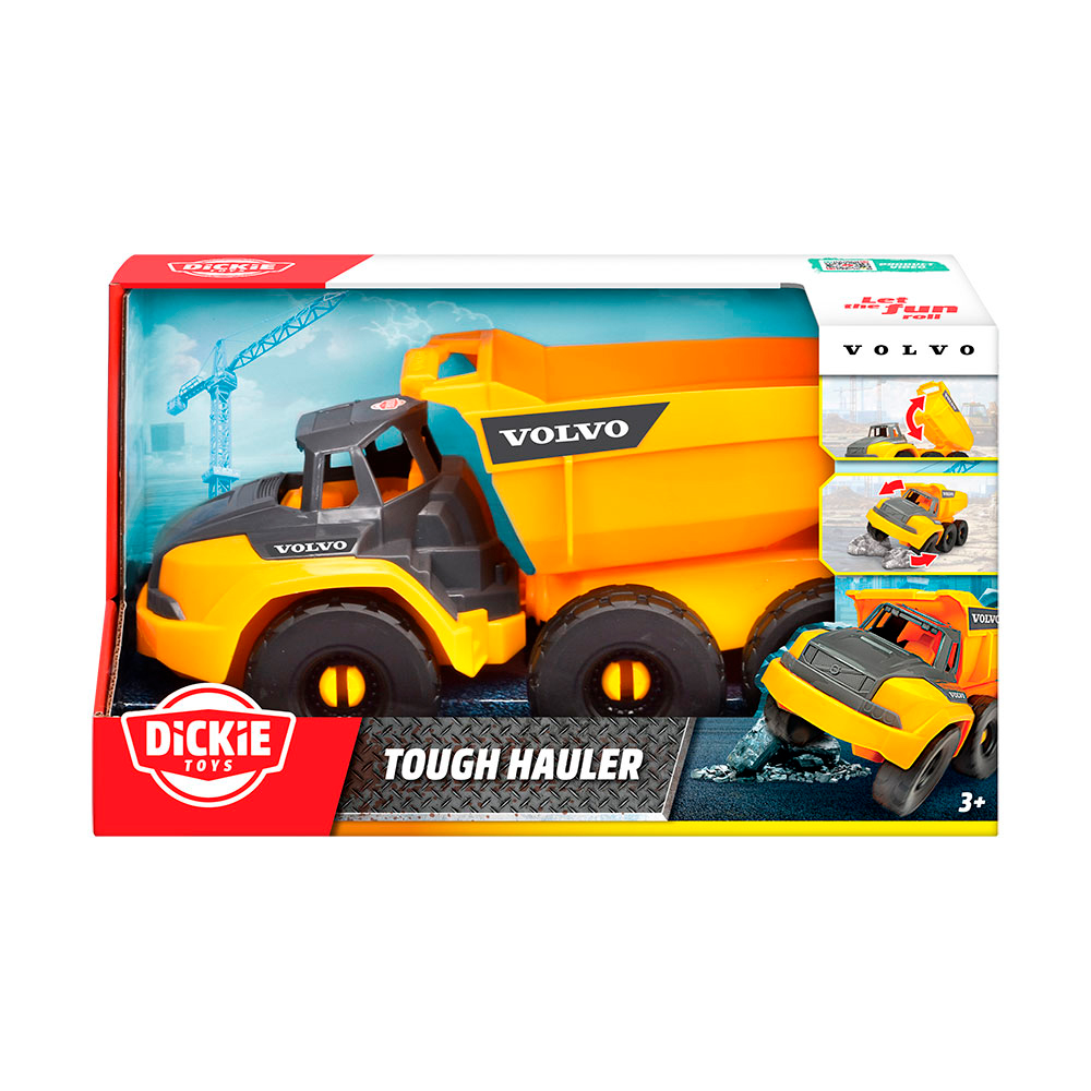 Camión Volvo Volcador Dickie 26 Cm