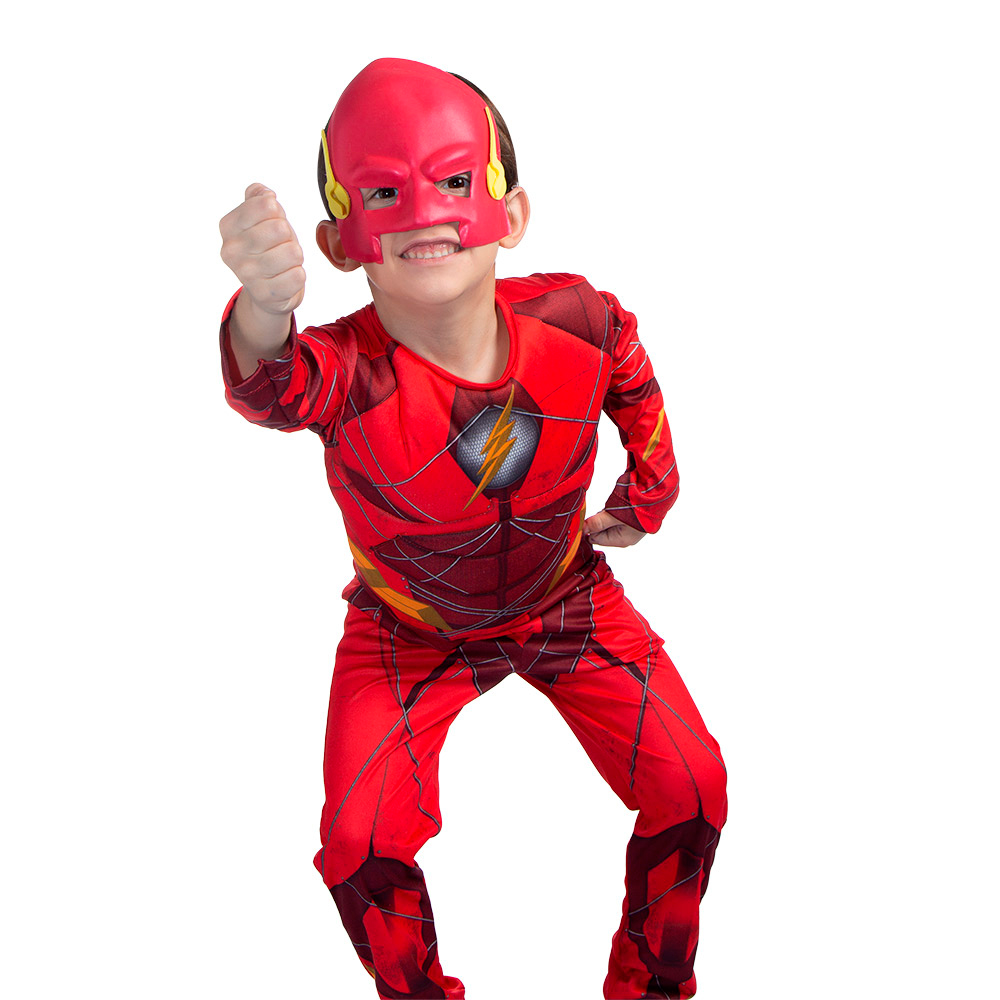 Disfraz Flash Talle 2