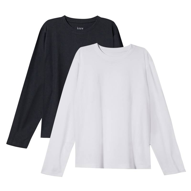 Pack x2 Remeras Mujer Izzy Manga Larga Talle 40-48