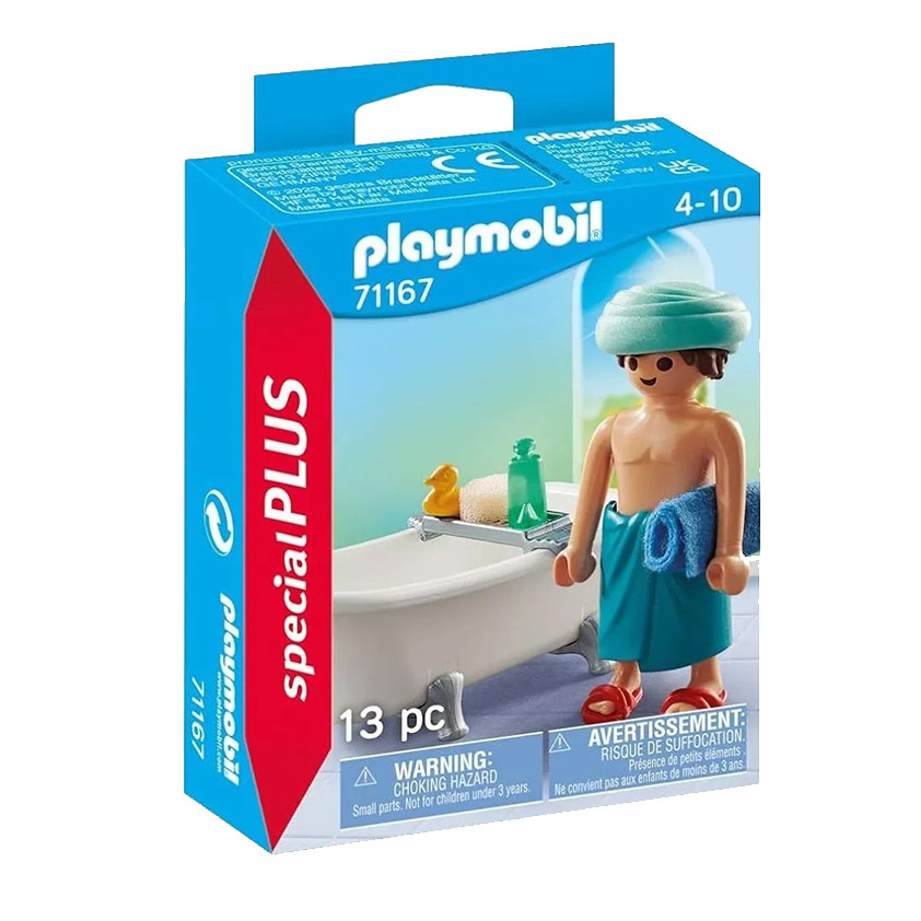 Muñeco Hombre en la Bañera 13 Piezas Playmobil