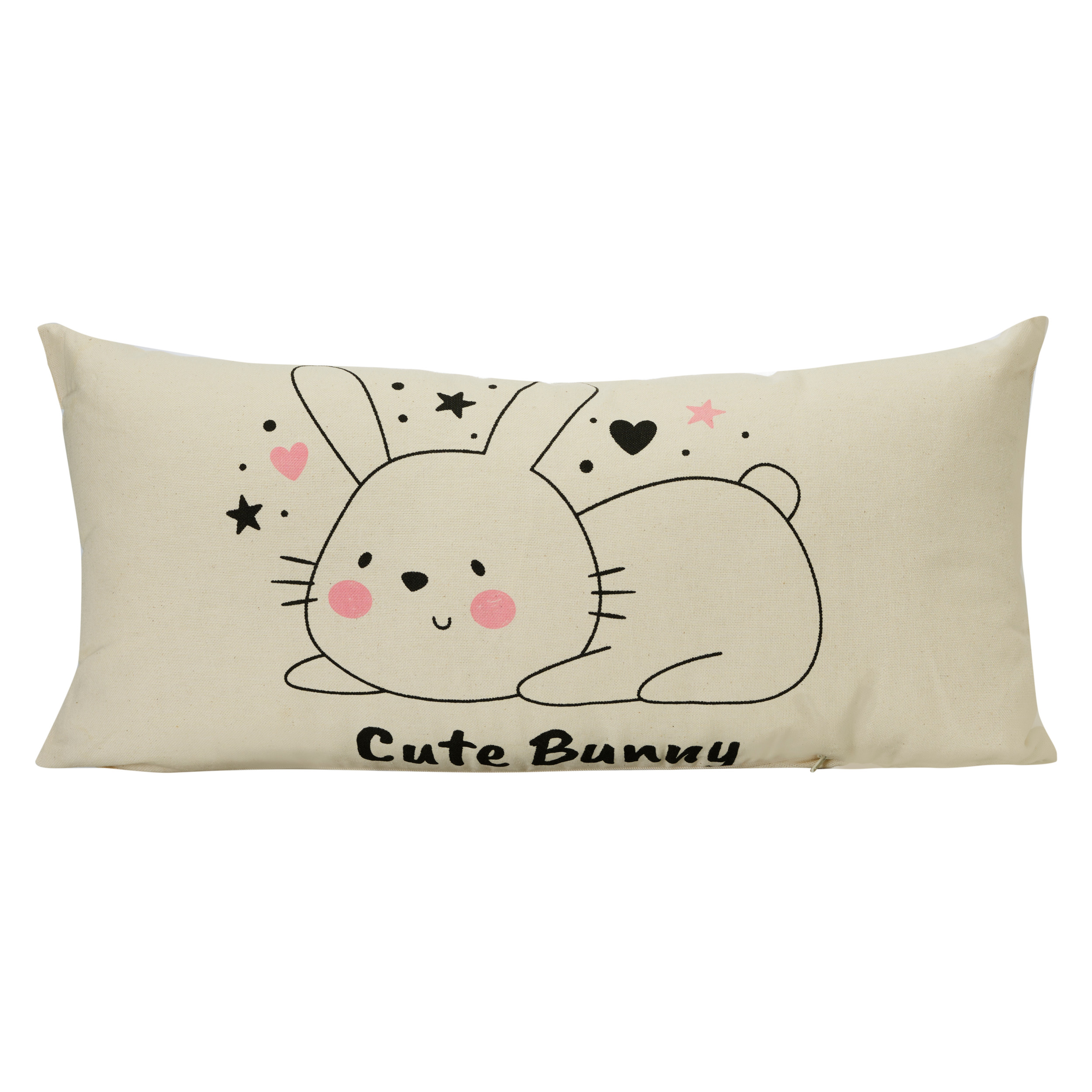 Almohadón Tusor 60x30 Conejo