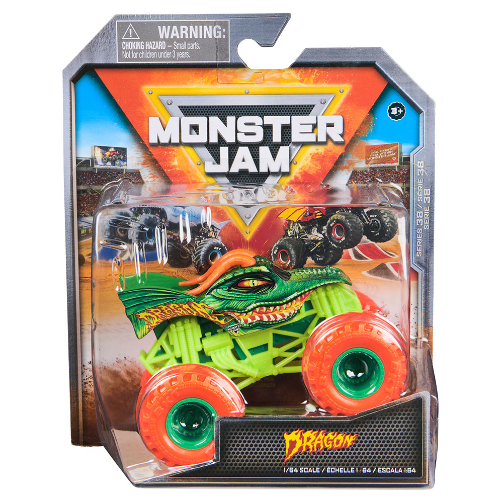 Vehículo Monster Jam Dragon