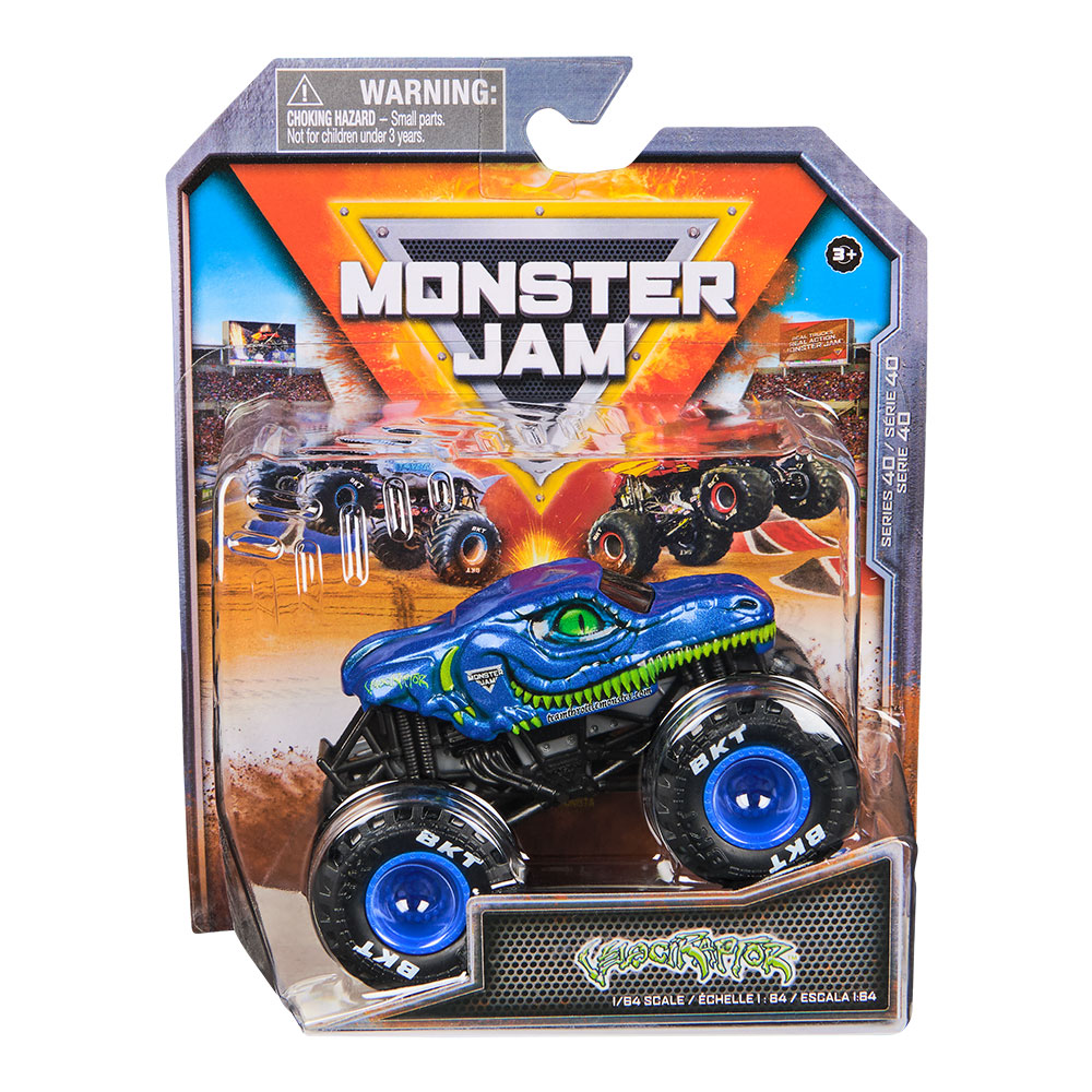 Vehículo Monster Jam Velociraptor