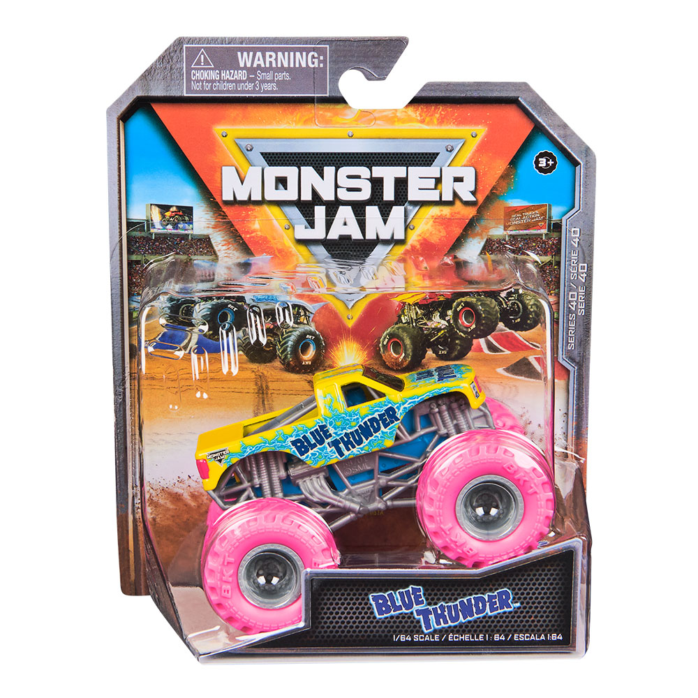 Vehículo Monster Jam Blue Thunder