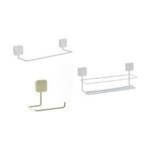 Set de Baño 3 Piezas Termoplástico y Acero Metaltru