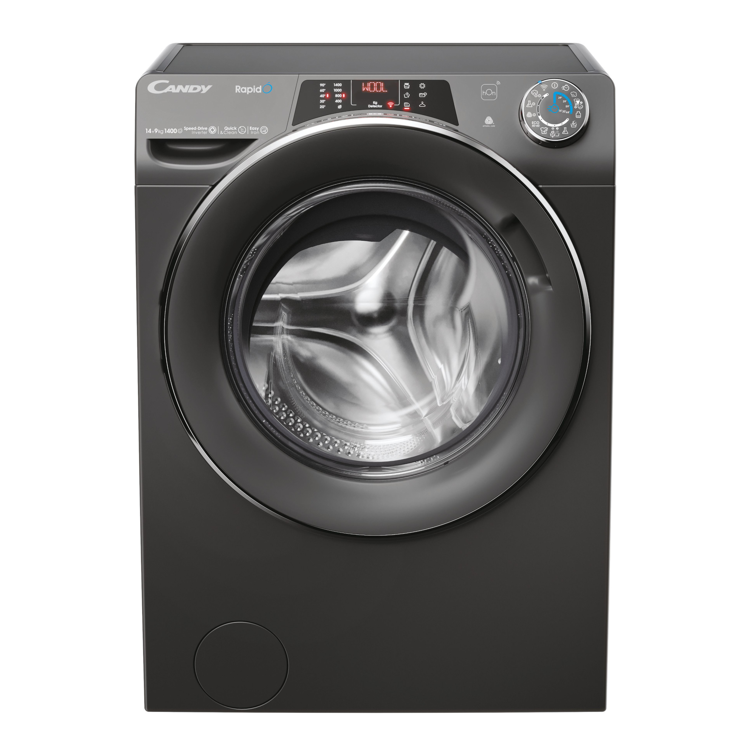 Lavasecarropas Inverter Candy Carga Frontal 14+9 Kg ROW41494DWMRT-12