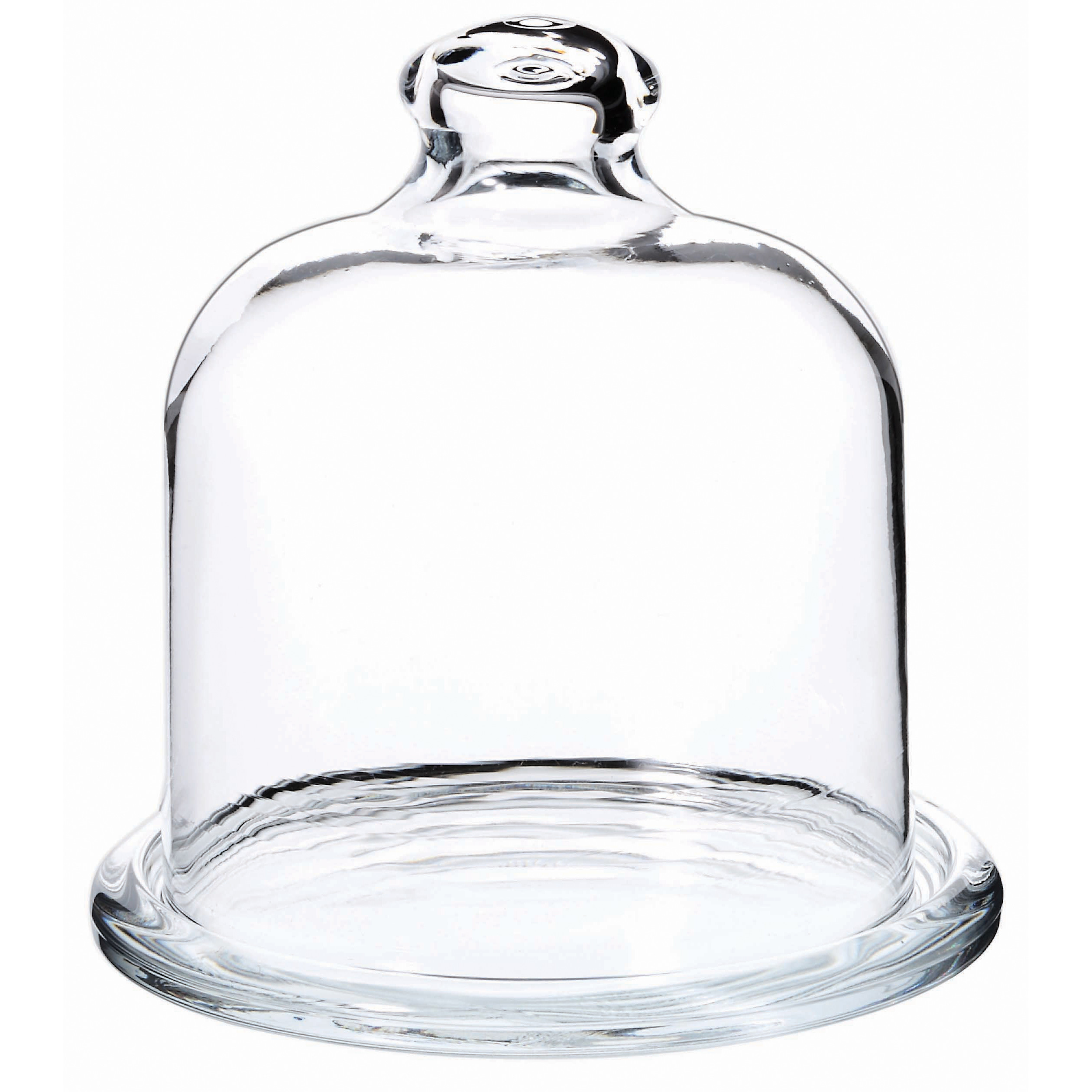 Mini Plato de Torta con Tapa Pasabahce 11 Cm