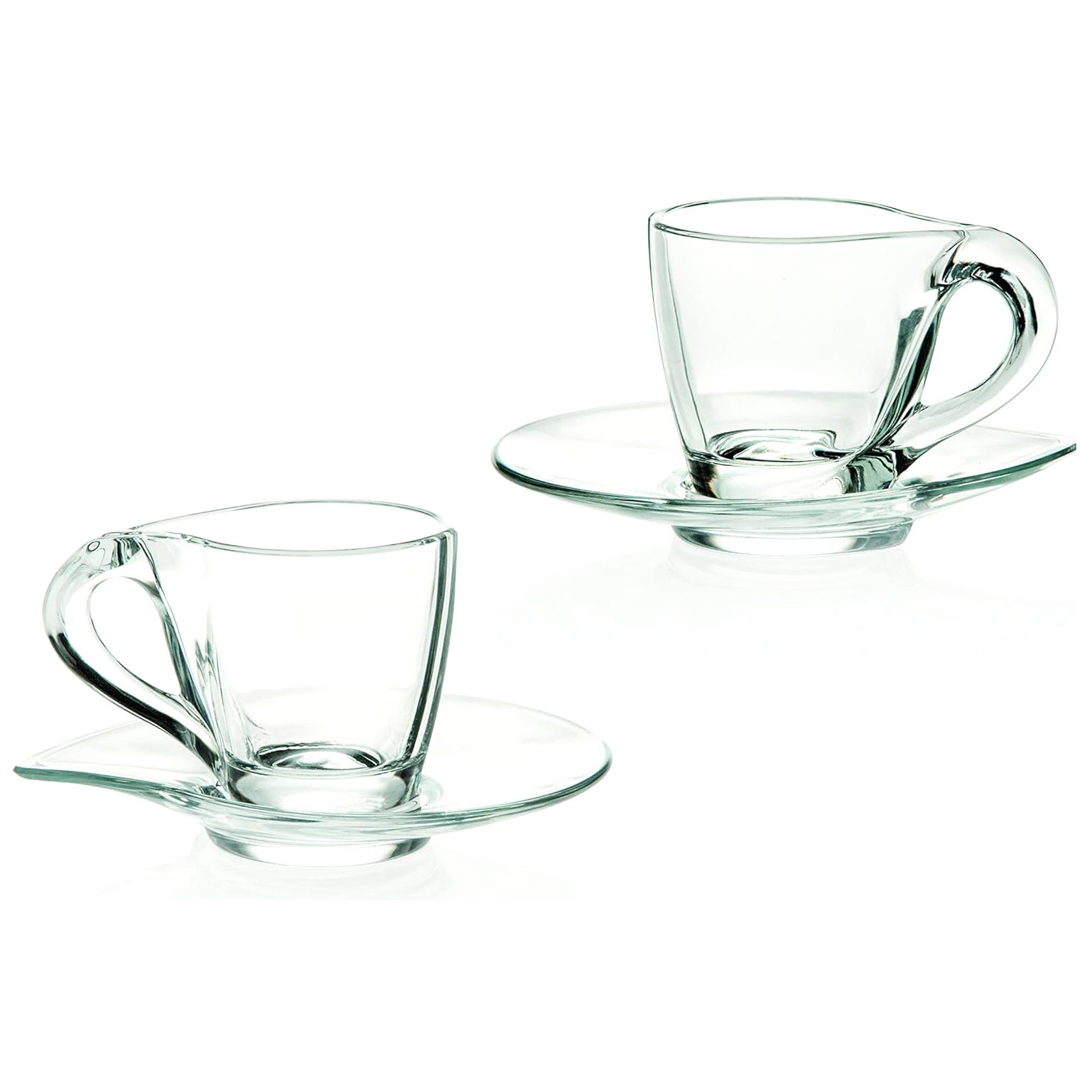 Juego de Tazas con Plato x4 Unid. Pasabahce 0,230