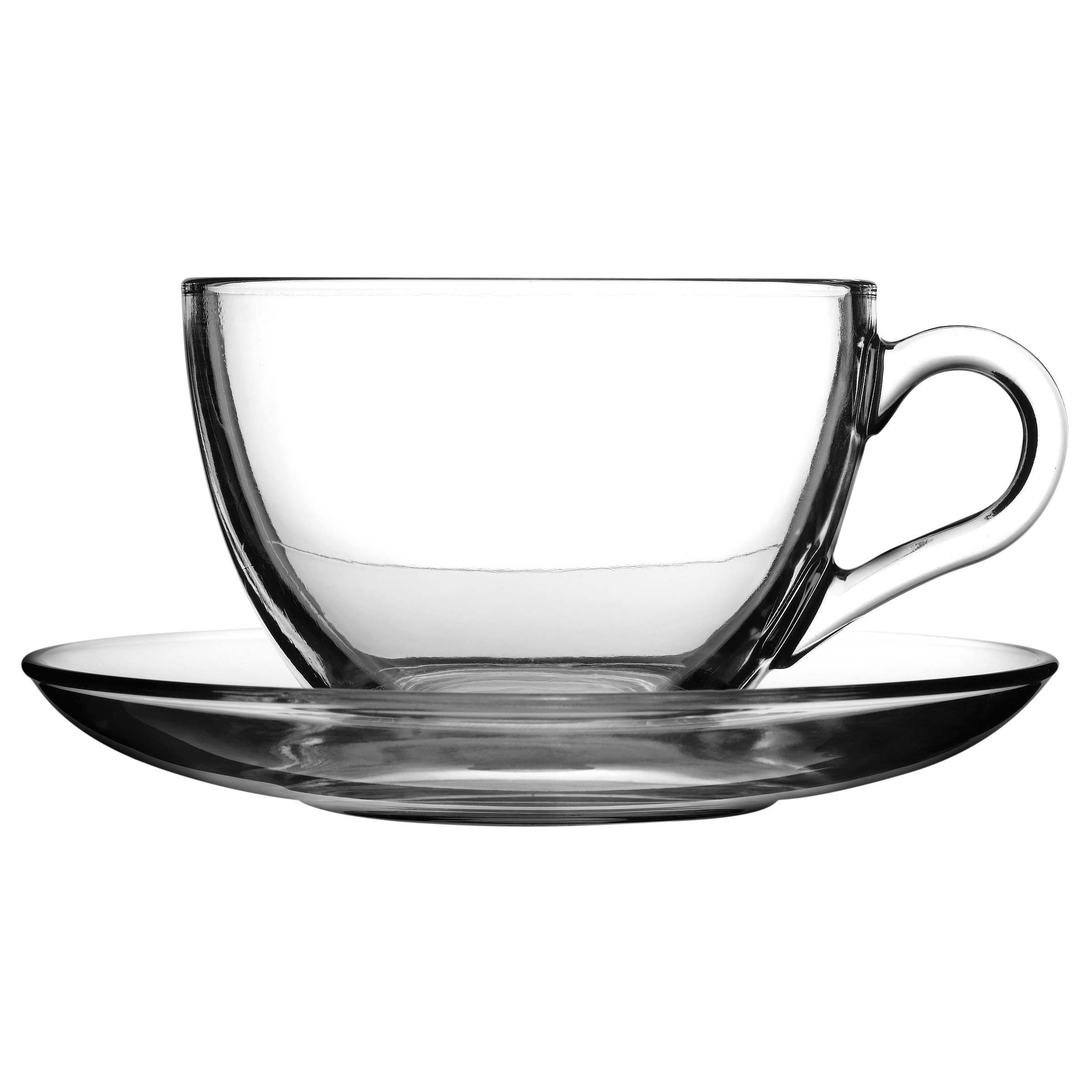 Juego de Tazas con Plato x6 Unid. Pasabahce 0,238