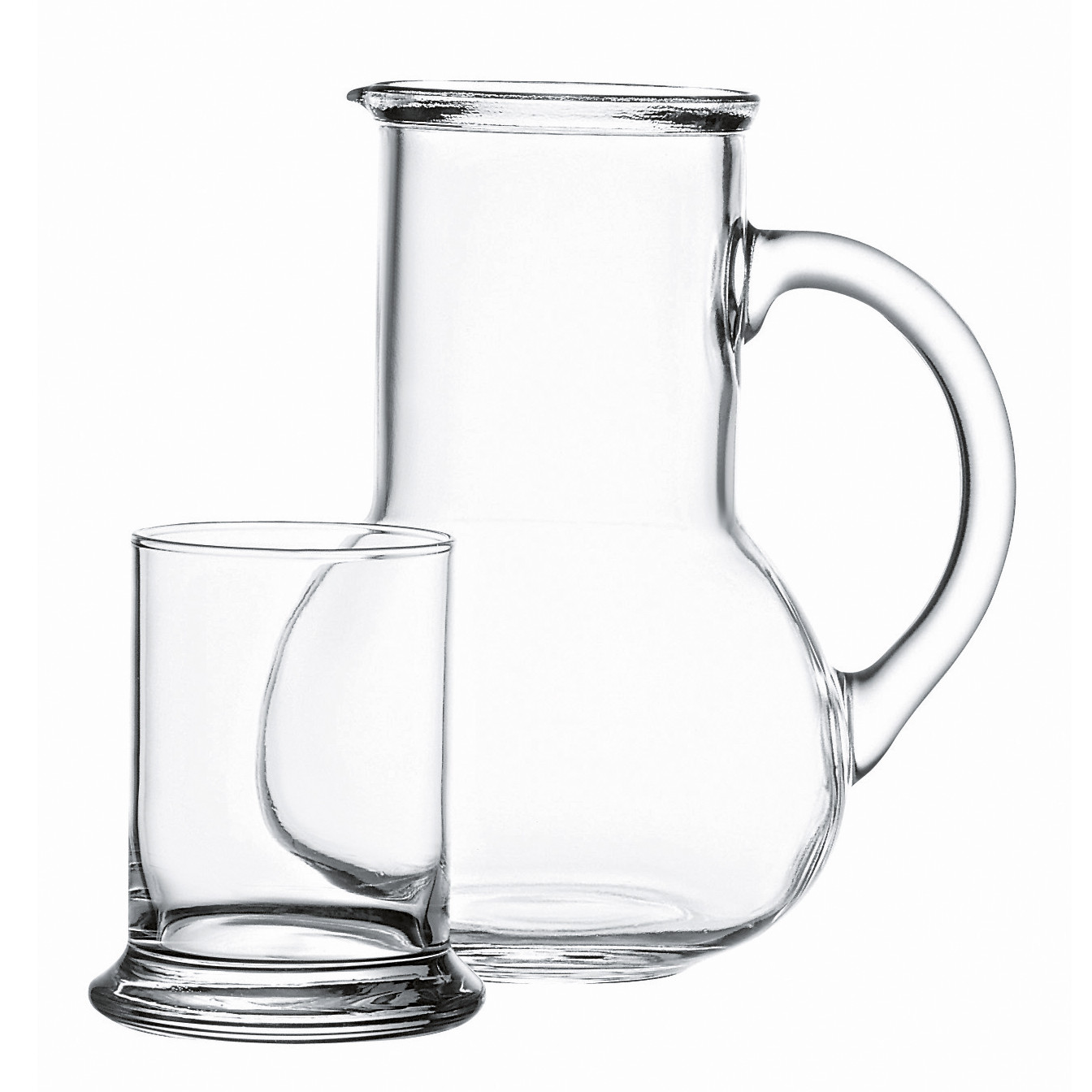 Set de Vaso y Jarra Pasabahce