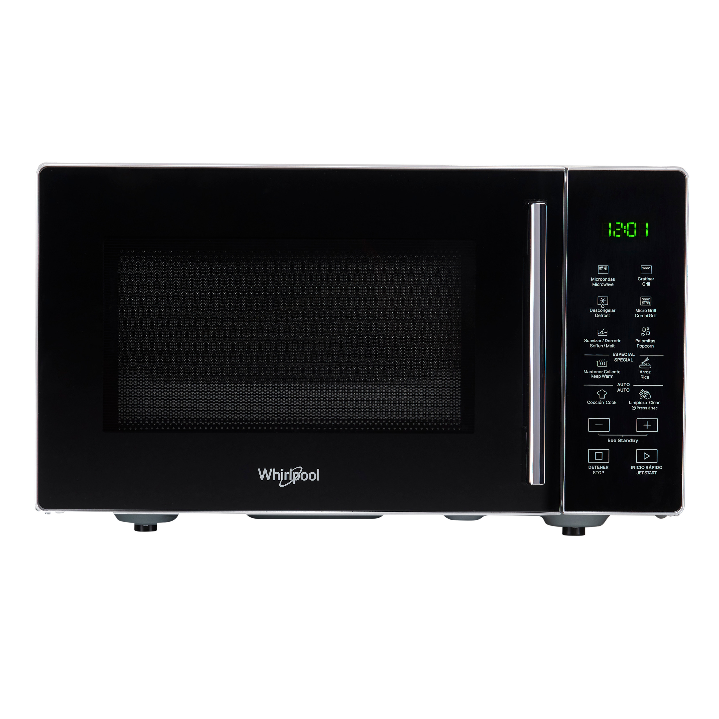 Microondas Whirlpool Digital 25 Lts 900W WMS25BSDNA