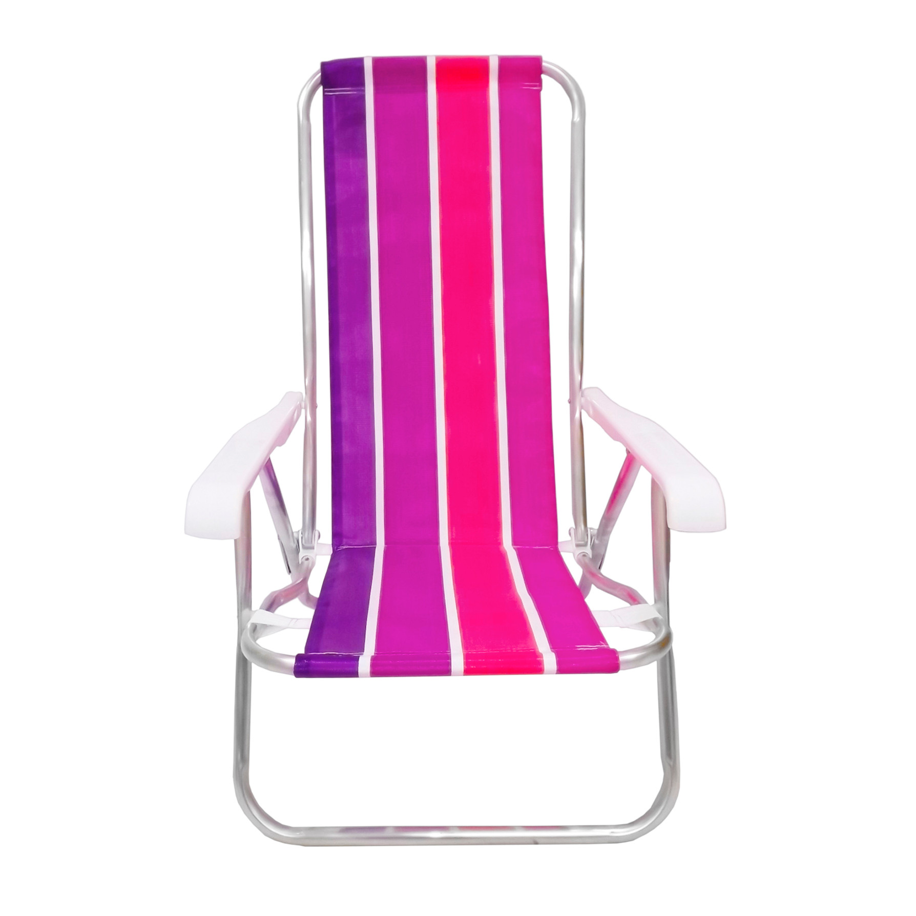 Reposera 4 Posiciones Rosa y Violeta