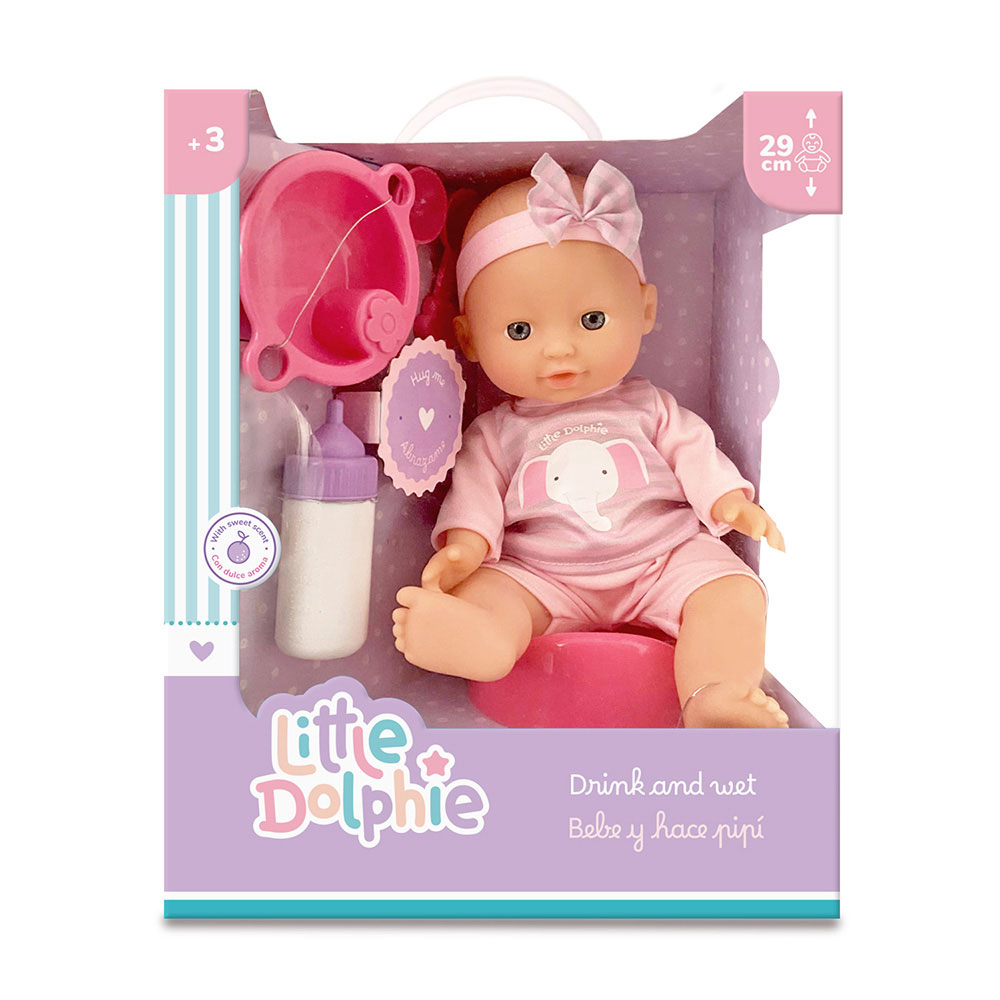 Bebote 29Cm con Accesorios Little Dolphie