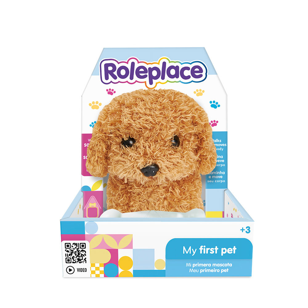 Perro con Rulos Interactivo Roleplace