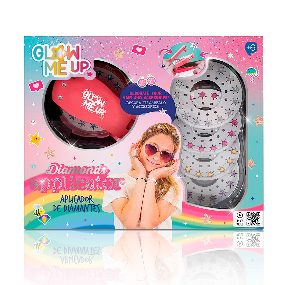 Aplicador de Diamantes para el Pelo Glow Me Up