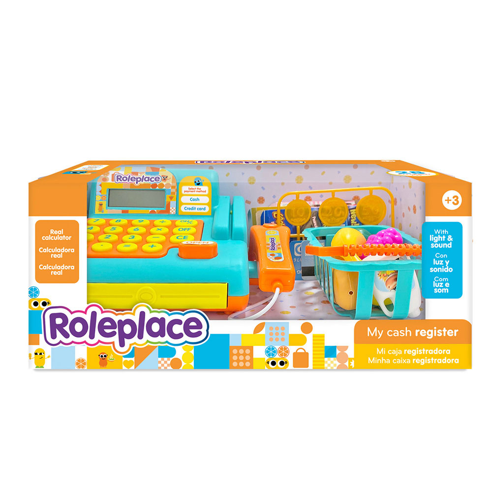 Caja Registradora con Luz y Sonido Roleplace