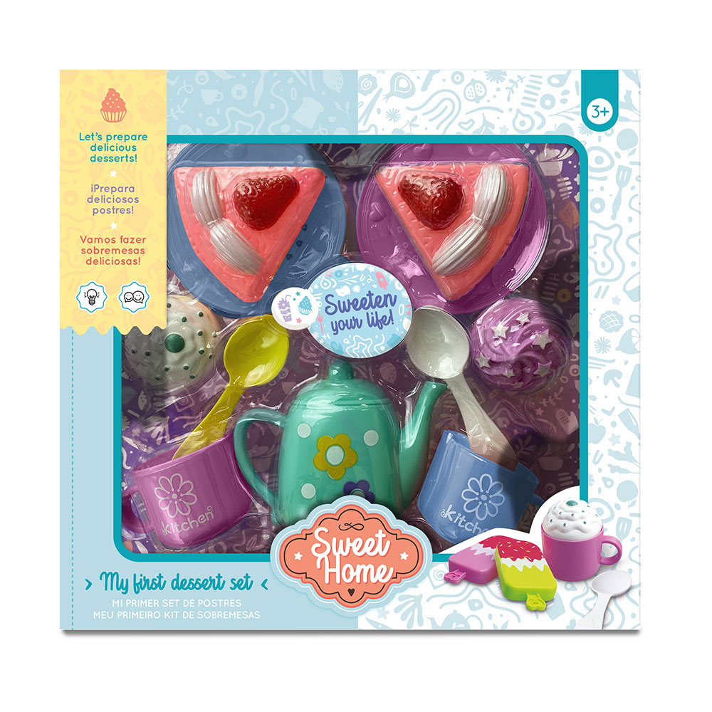 Set de Té y Postres Sweet Home