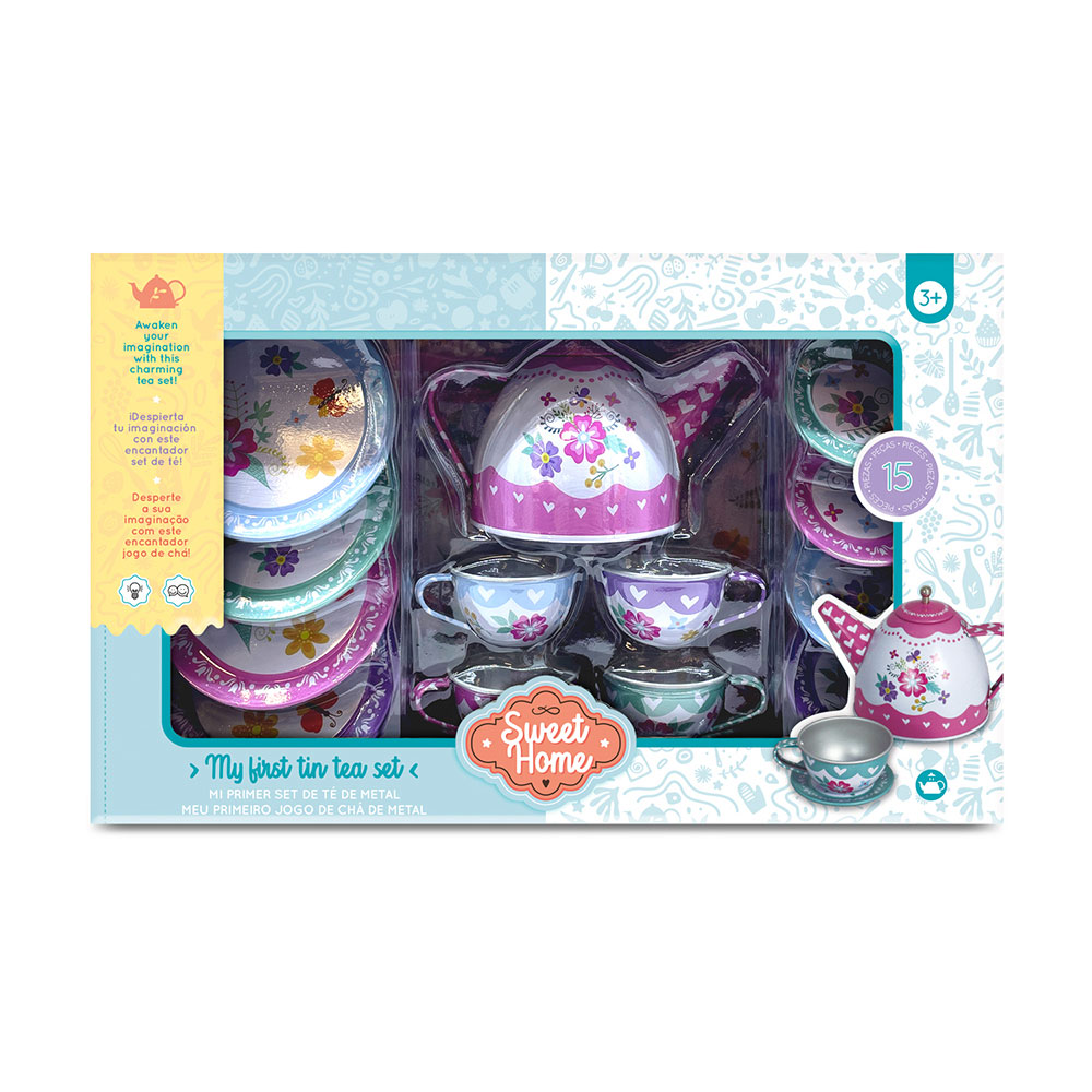 Set de Té 15 Piezas Sweet Home