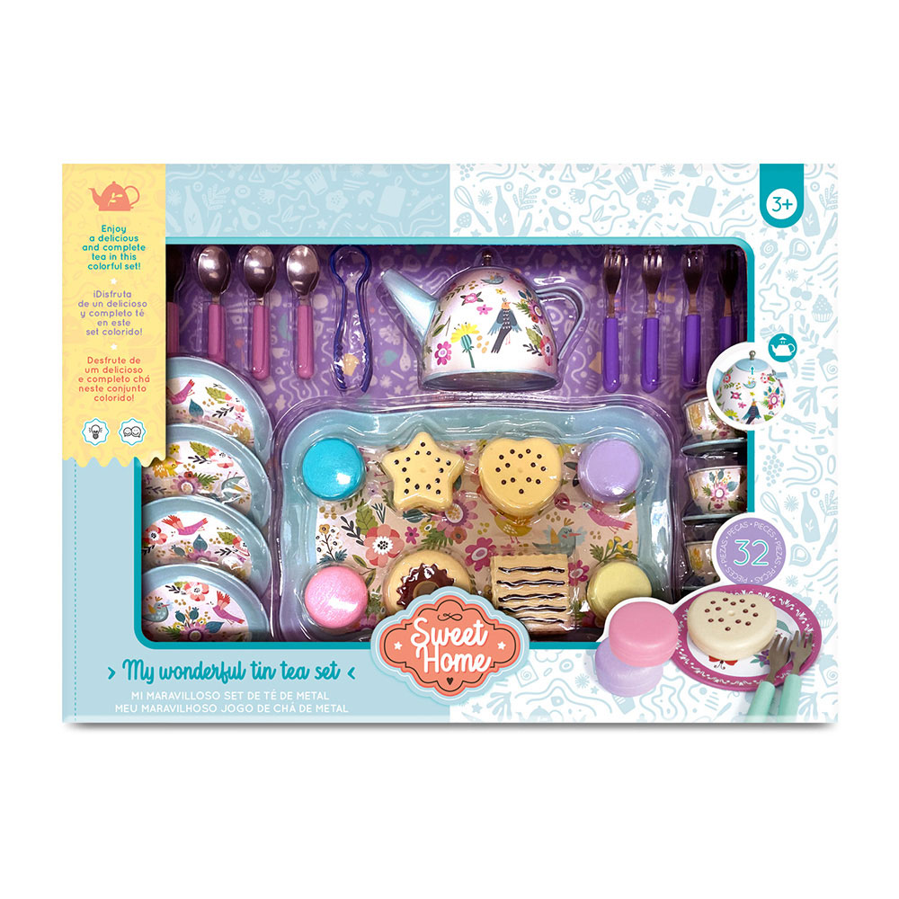 Set de Té y Accesorios Sweet Home