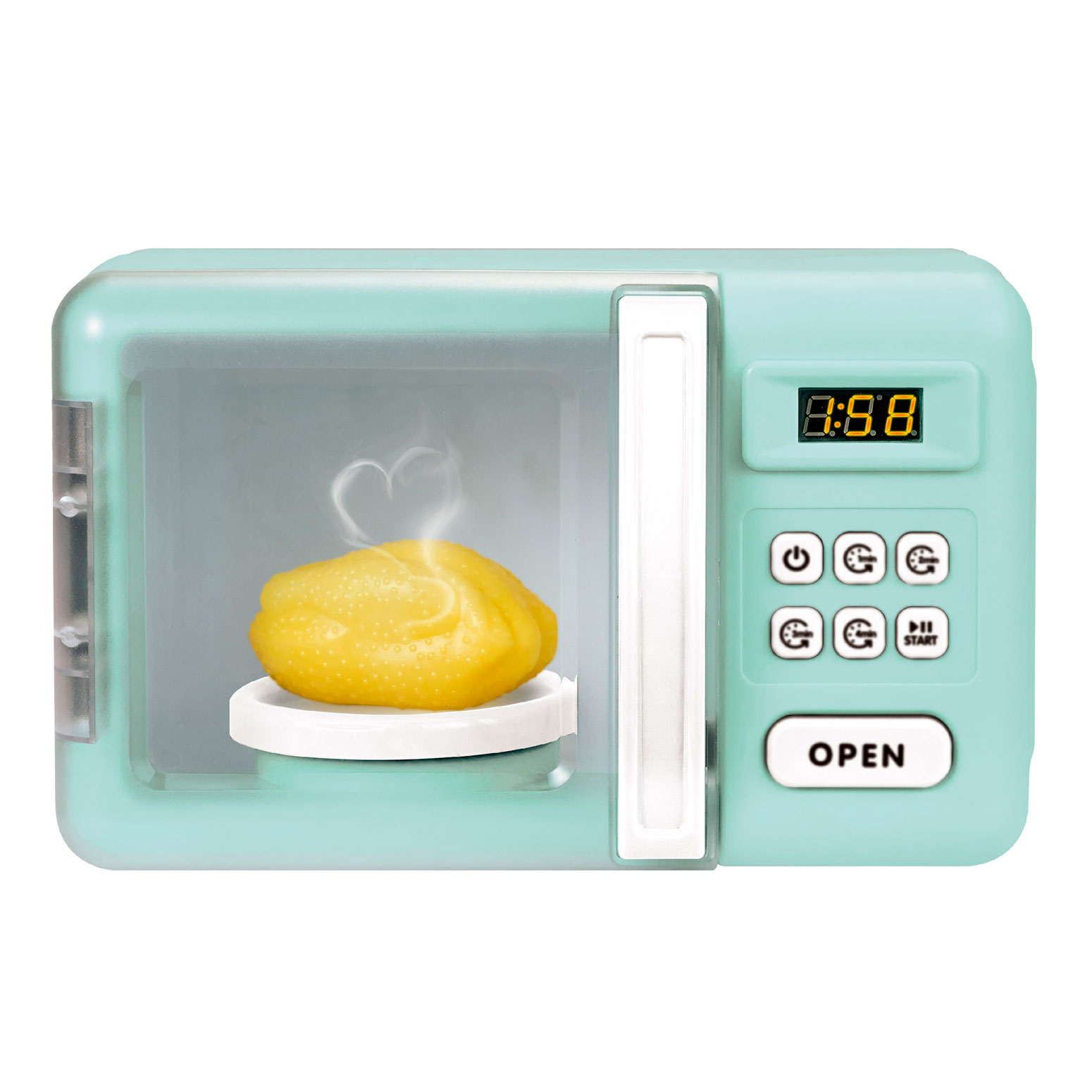 Microondas con Luz y Sonido Sweet Home