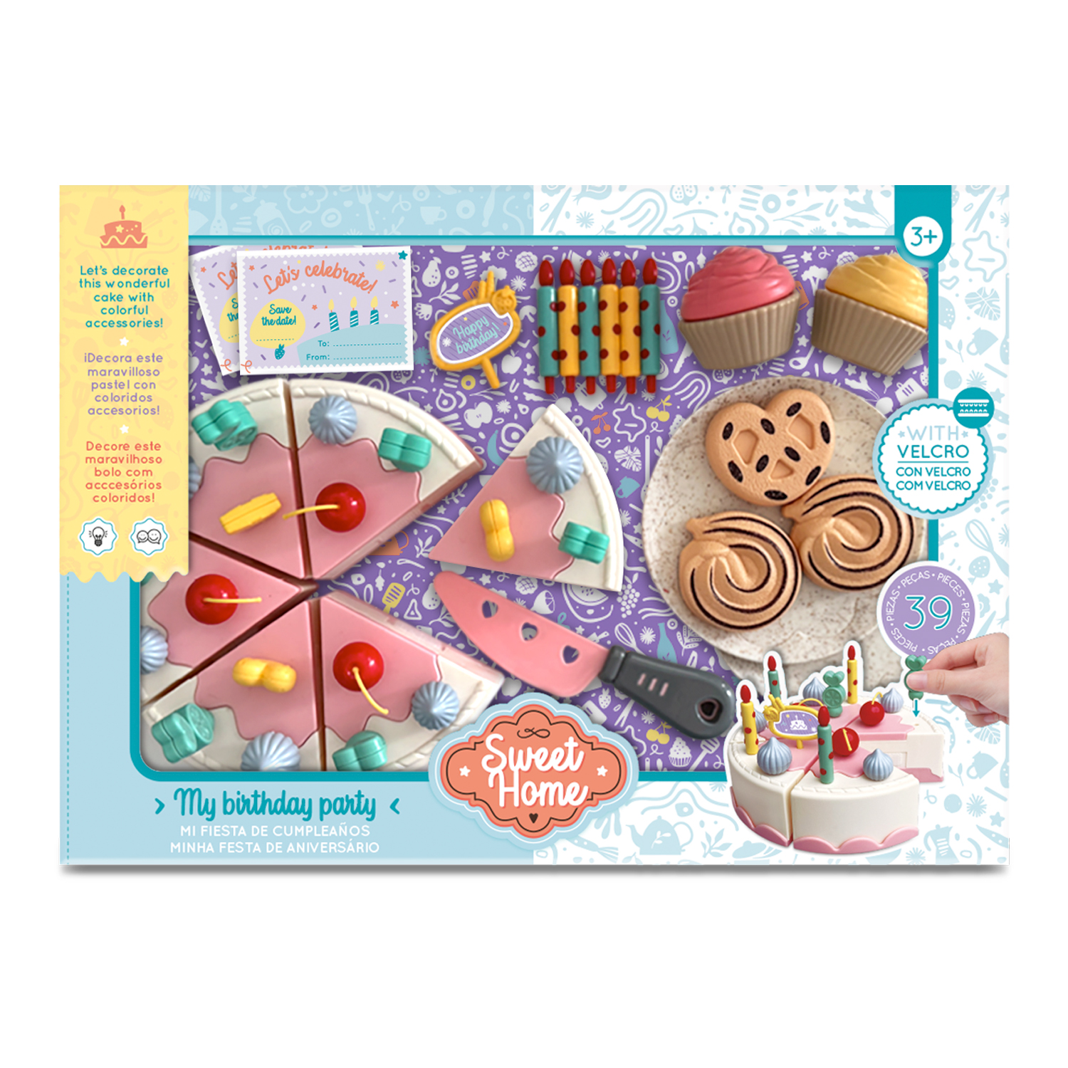 Set de Cumpleaños Sweet Home