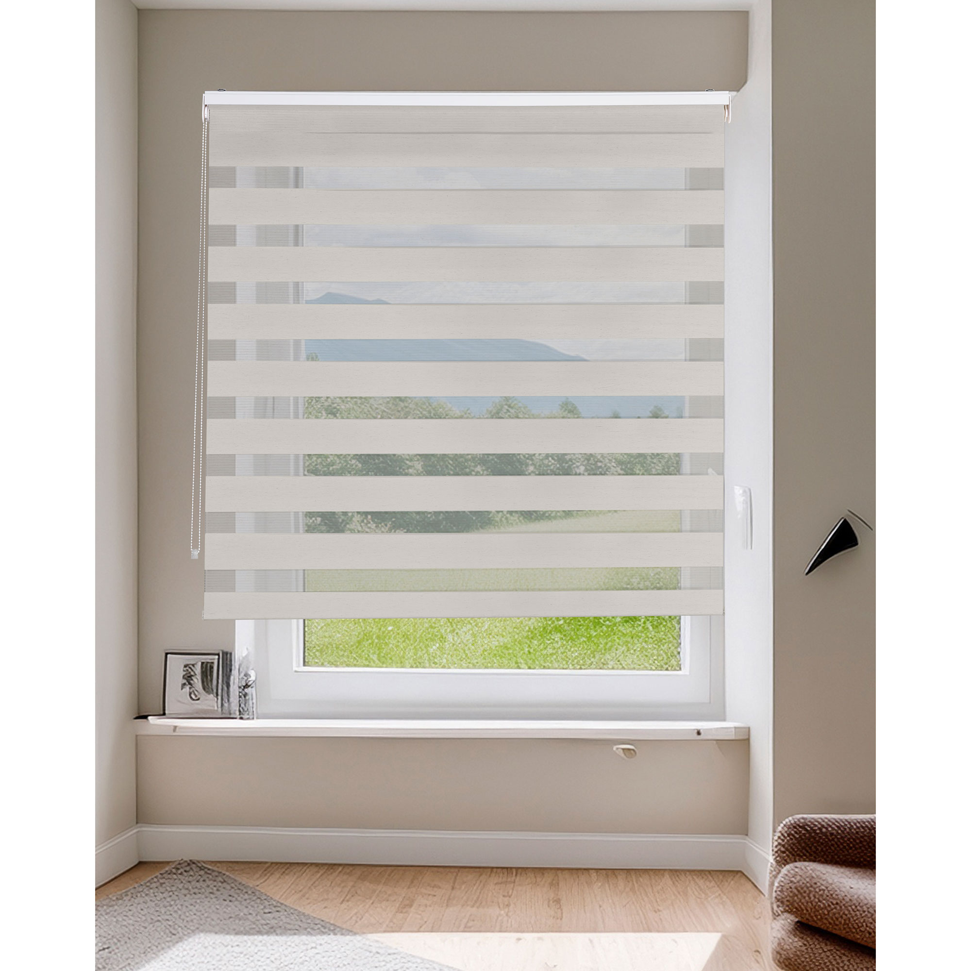 Cortina Roller Marfil 160x160 cm