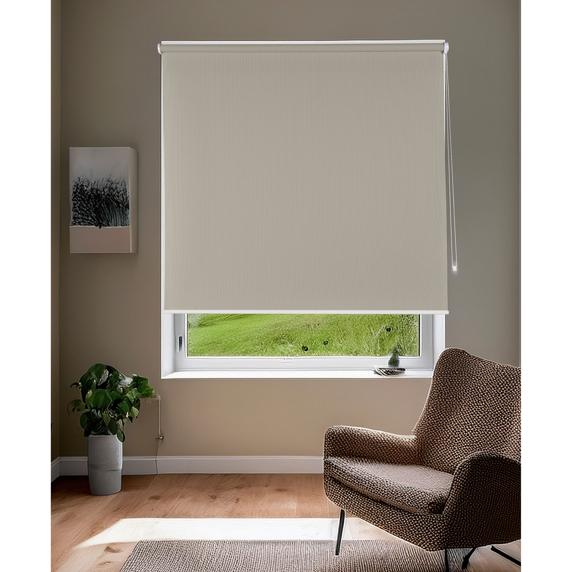 Cortina Roller Champagne 160x160 cm