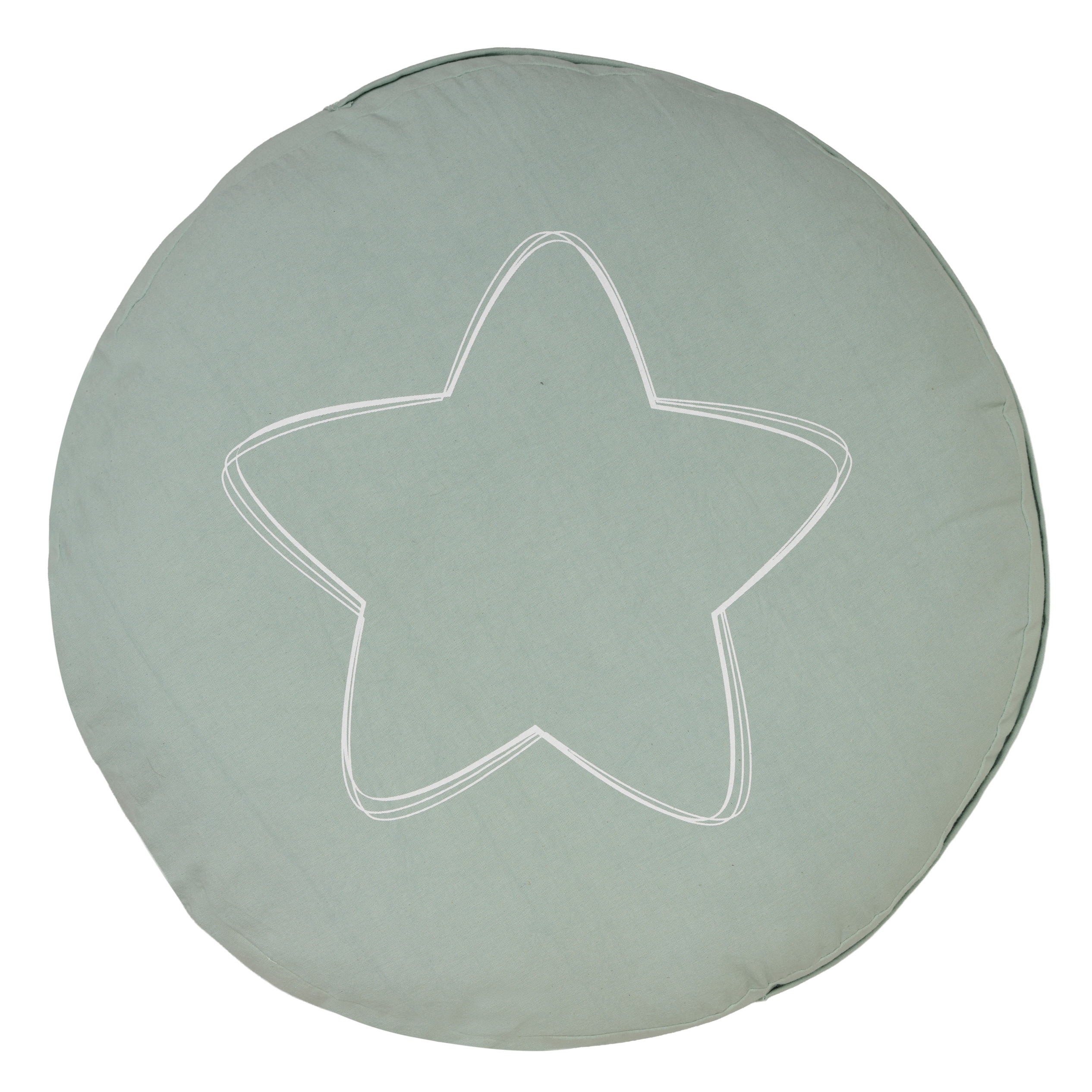 Puff Tusor 80 Cm VH Fabrics Verde