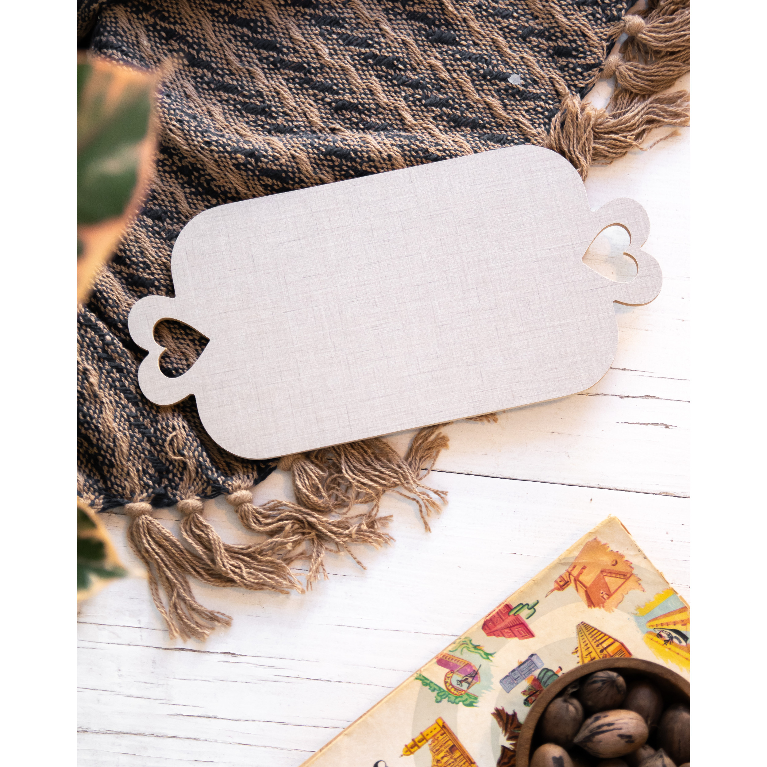 Bandeja Decorativa Corazón Lino Kov Design