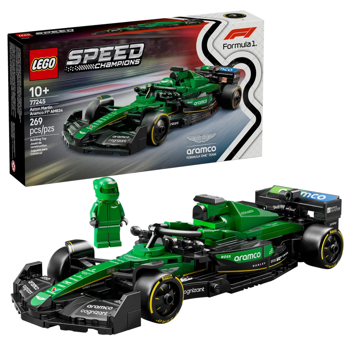 Auto Aston Martin F1 Lego 269 Piezas