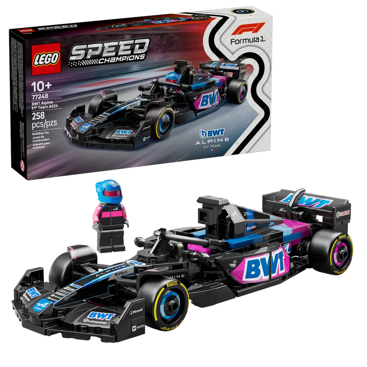 Auto BWT Alpine F1 Lego 258 Piezas