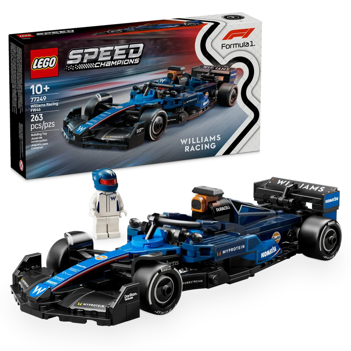 Auto Williams F1 Lego 263 Piezas