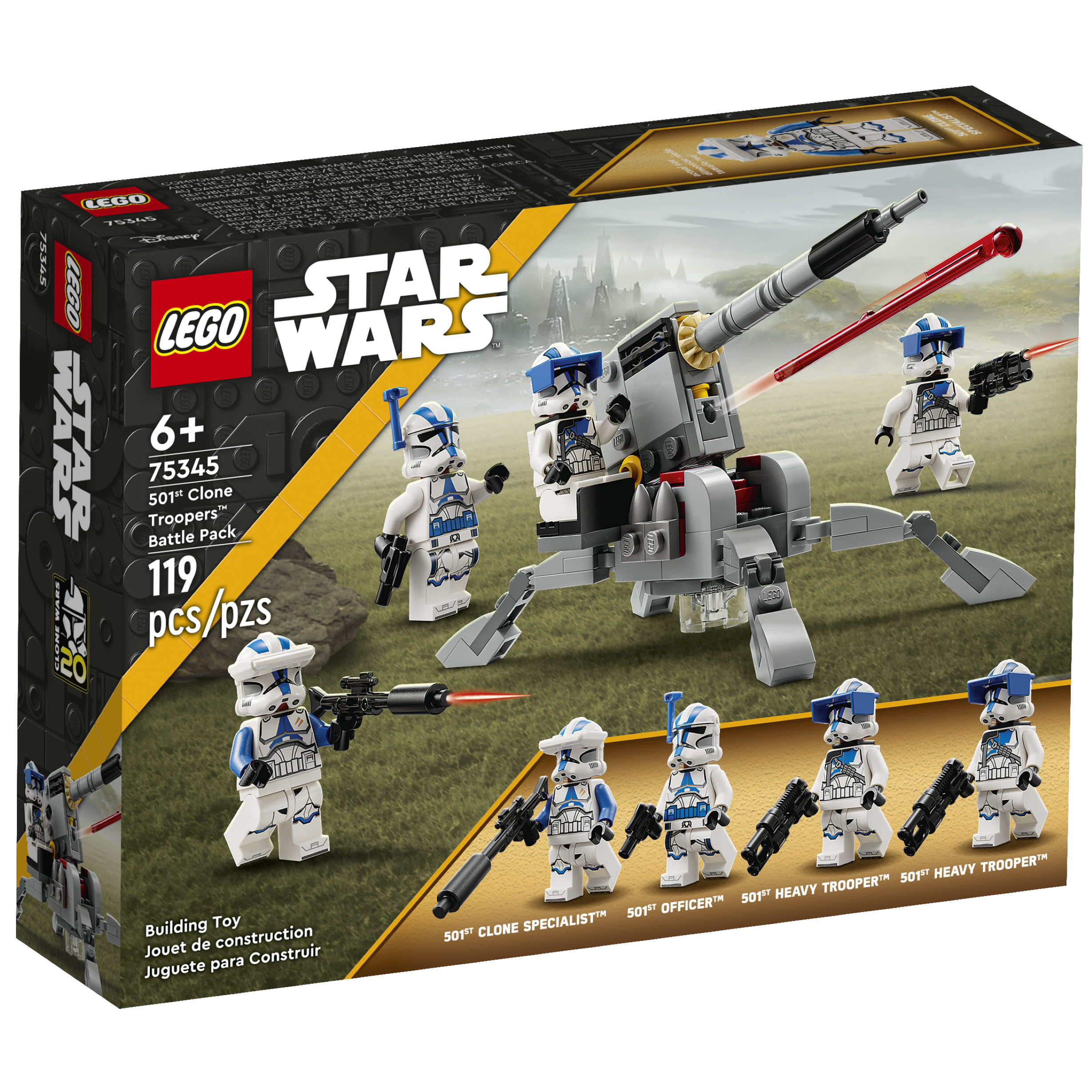 Soldados Clon Troopers Lego 119 Piezas