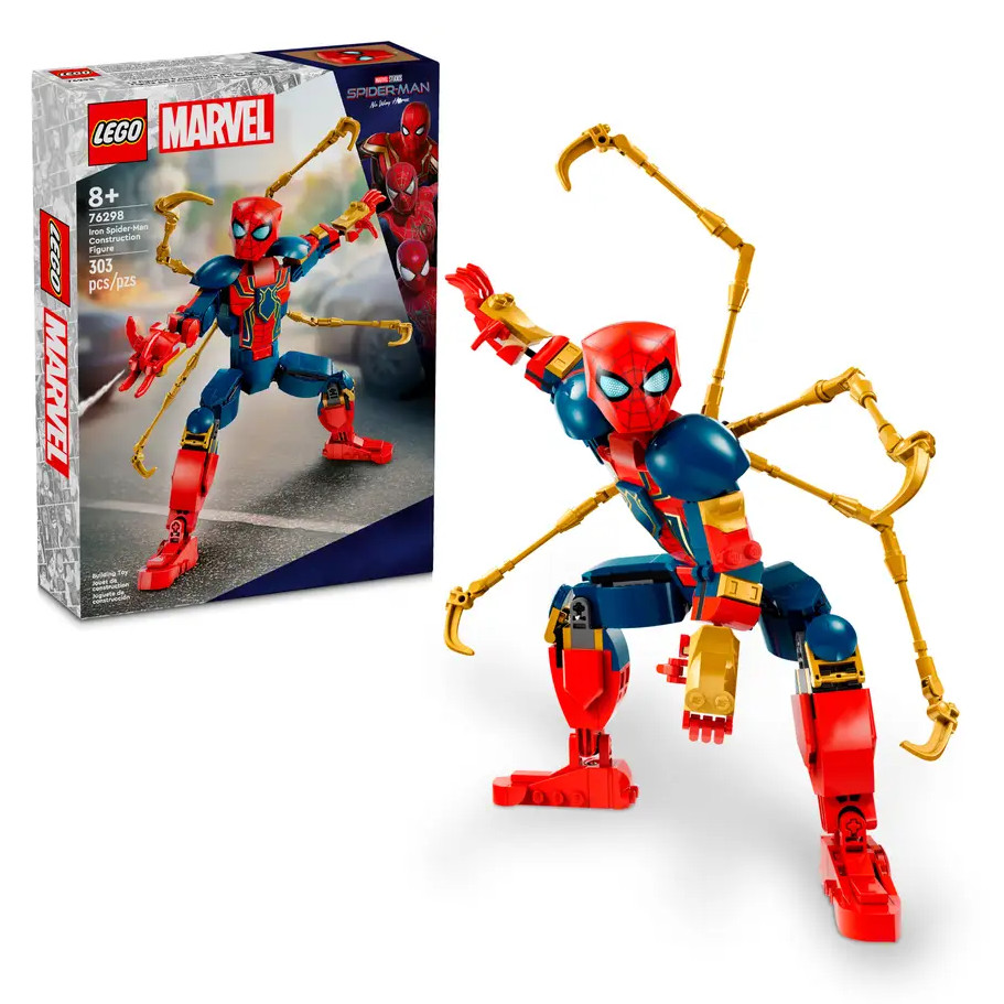 Figura Spiderman Lego 303 Piezas