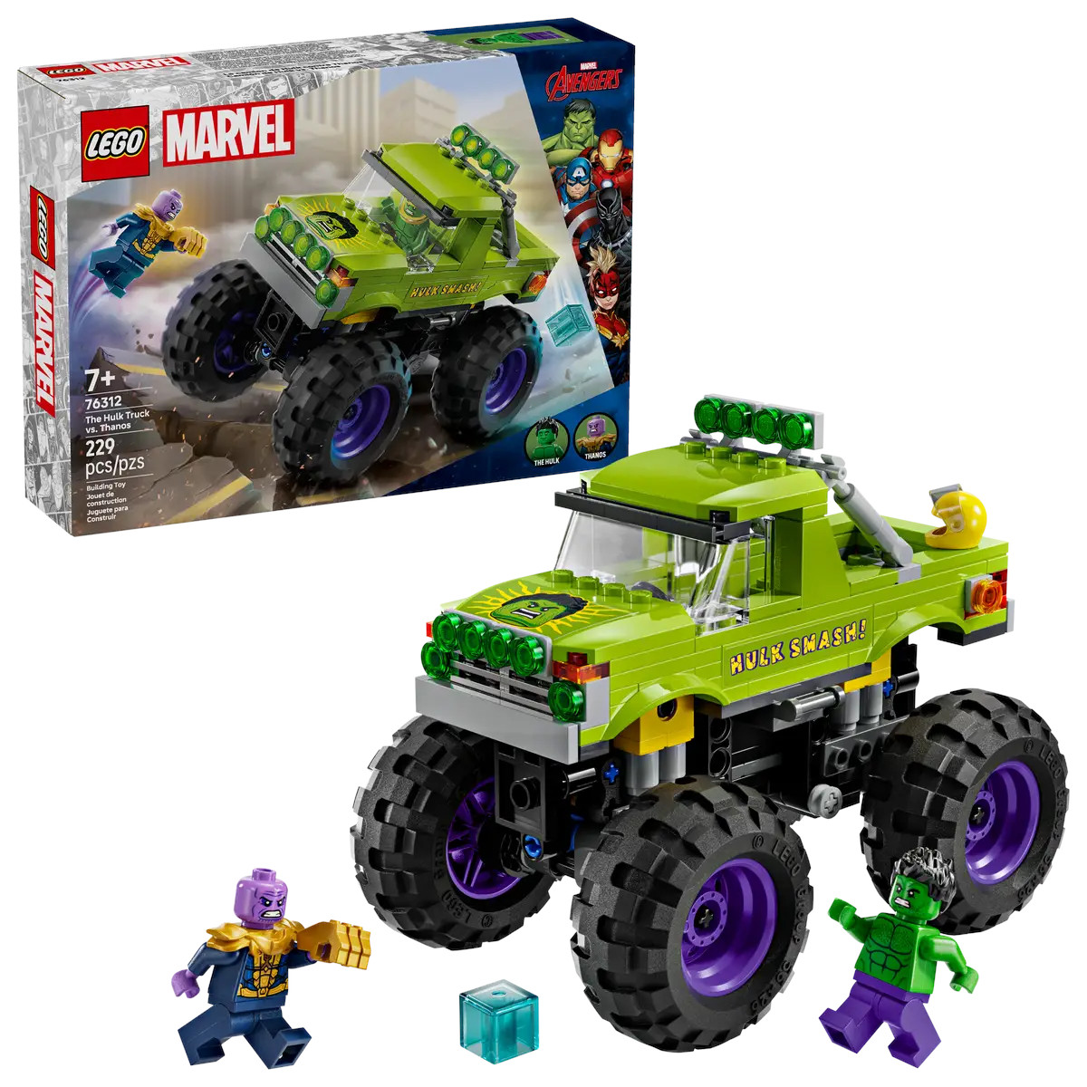 Camion Hulk vs Thanos Lego 229 Piezas