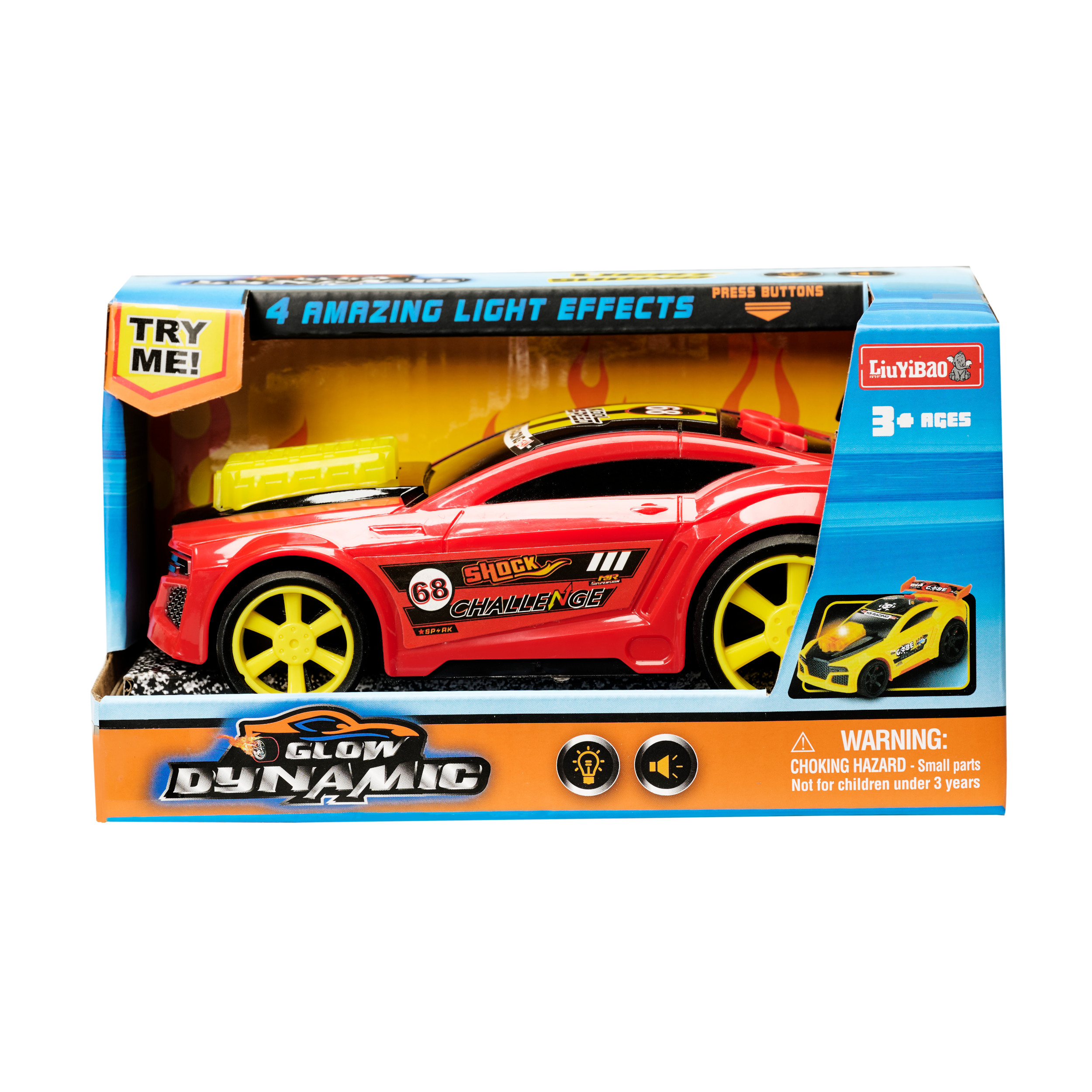 Auto de Acción con Luces y Sonido Dihua