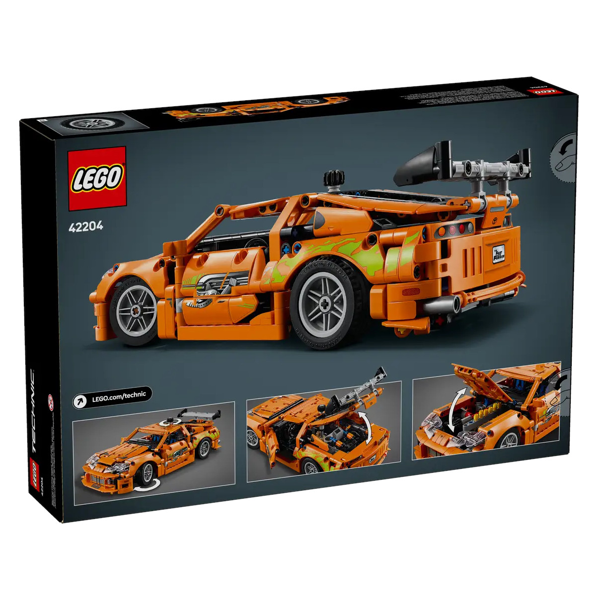 Auto Toyota Supra Lego 810 Piezas